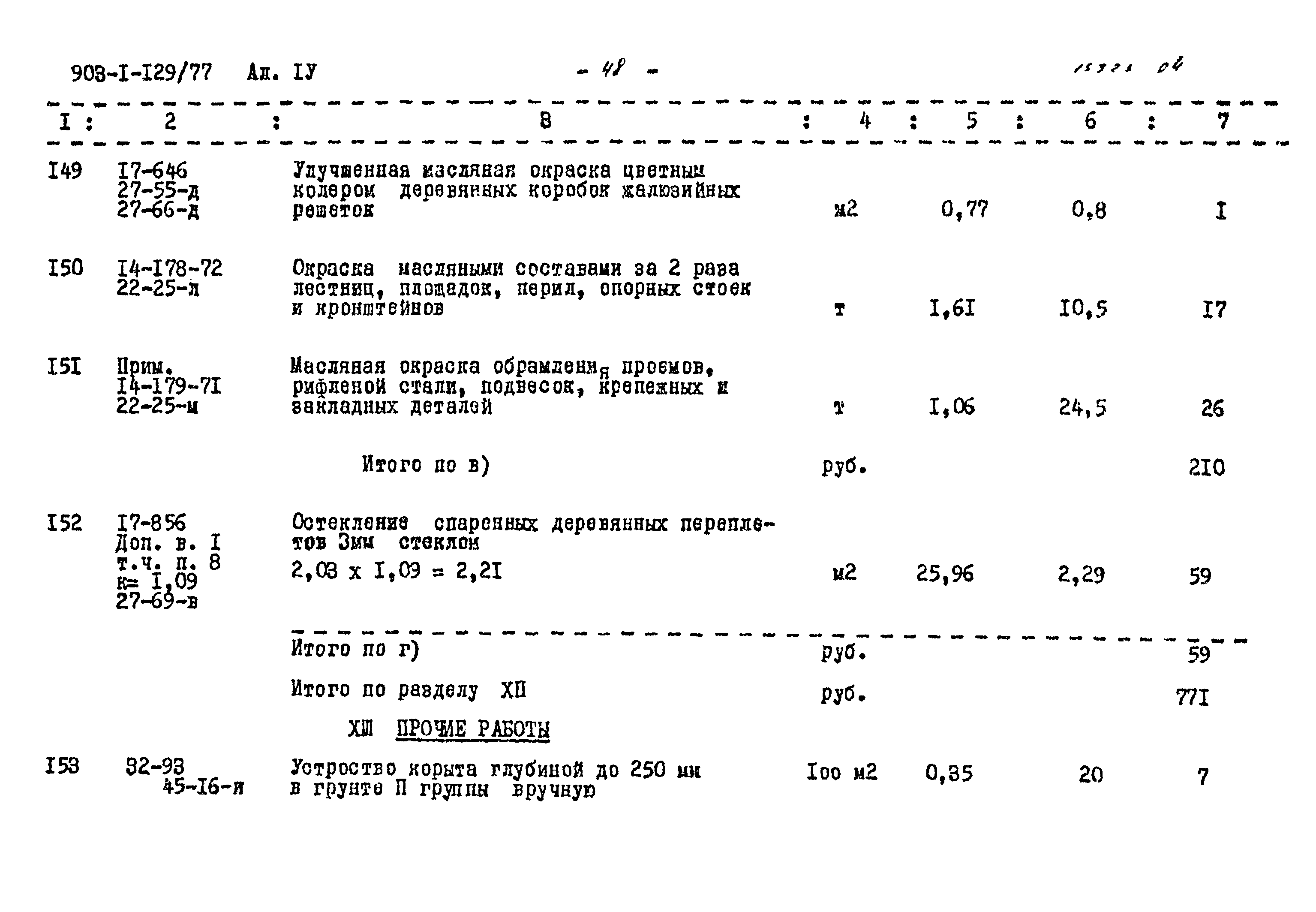 Типовой проект 903-1-129/77