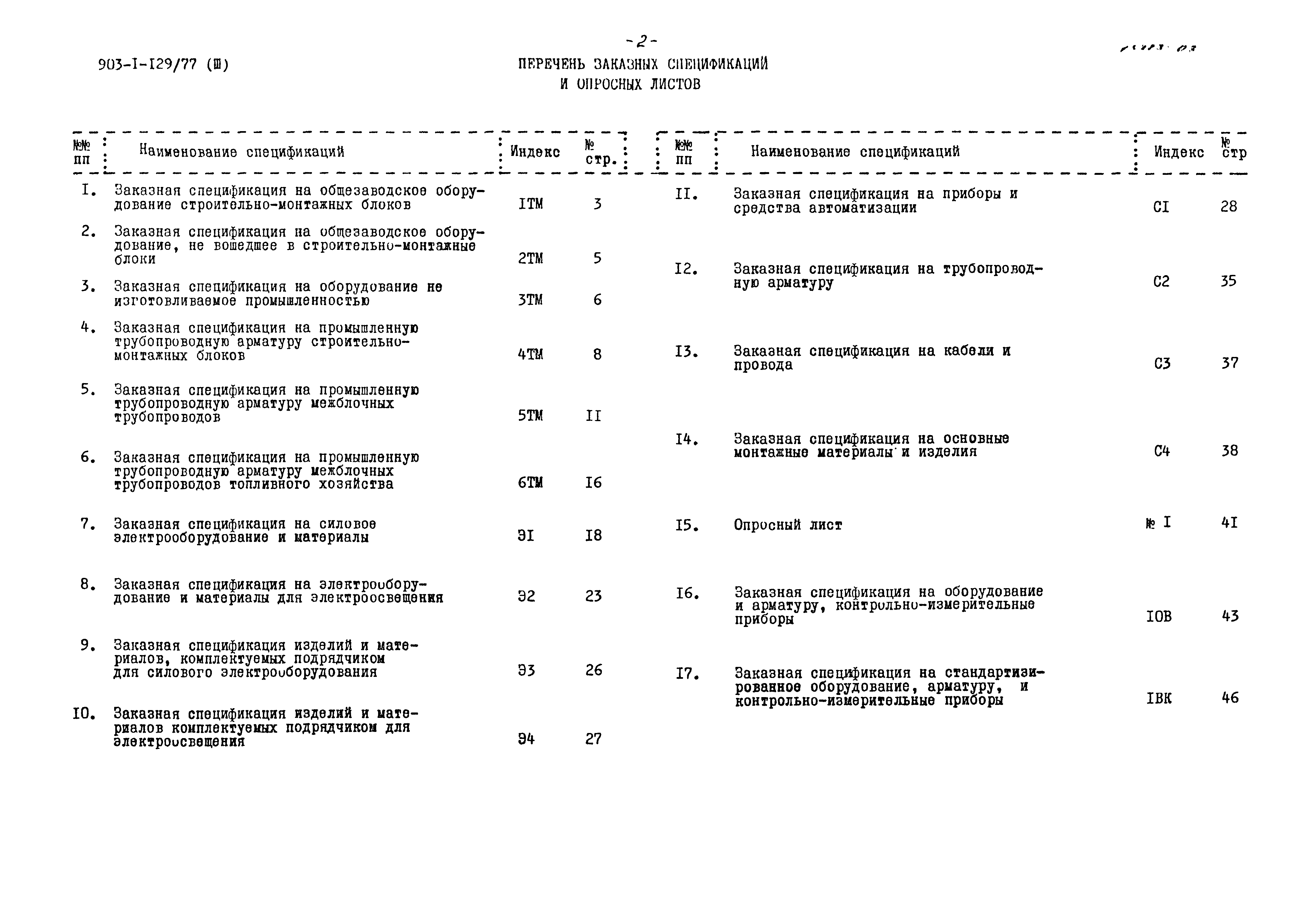 Типовой проект 903-1-129/77