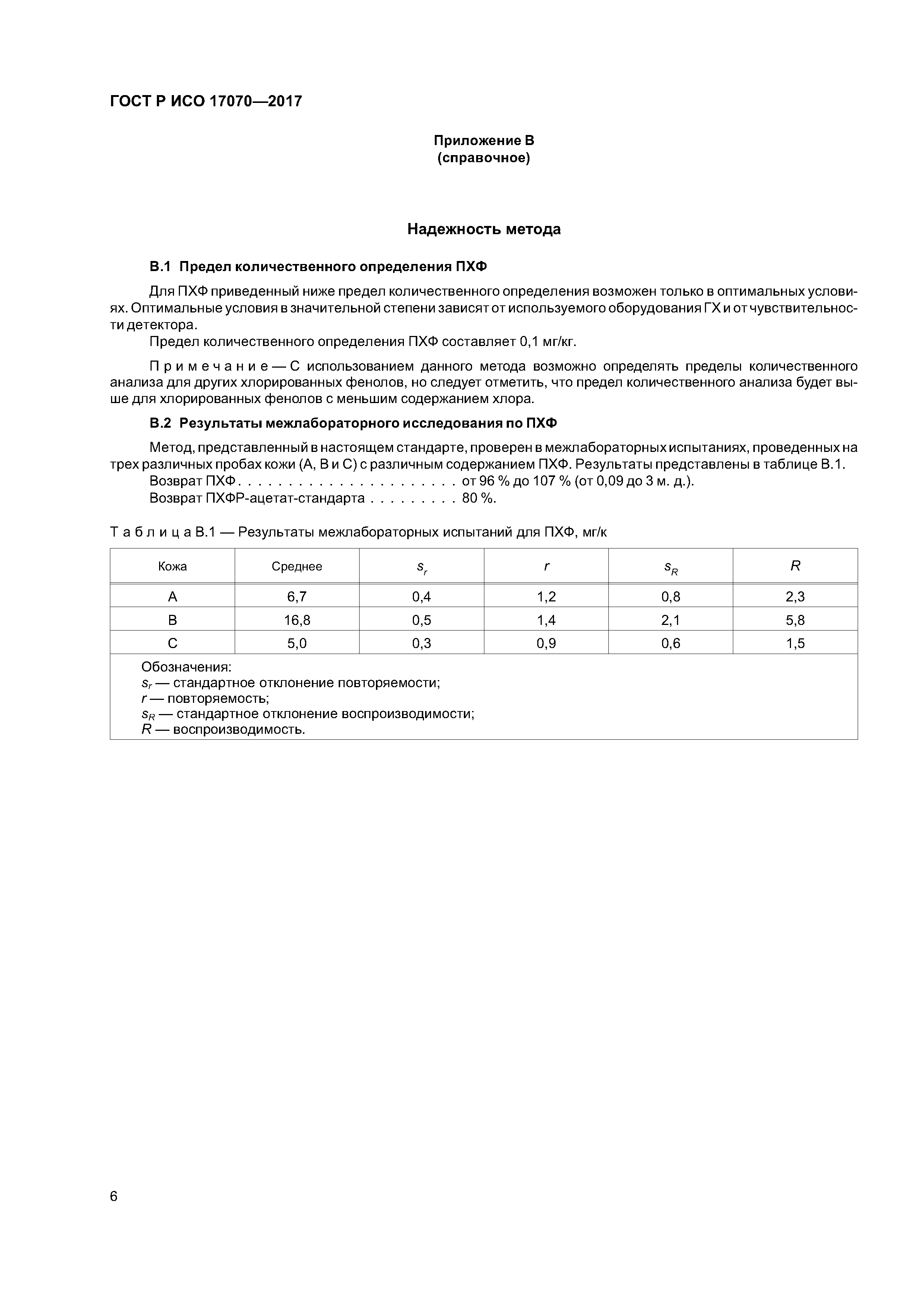 ГОСТ Р ИСО 17070-2017