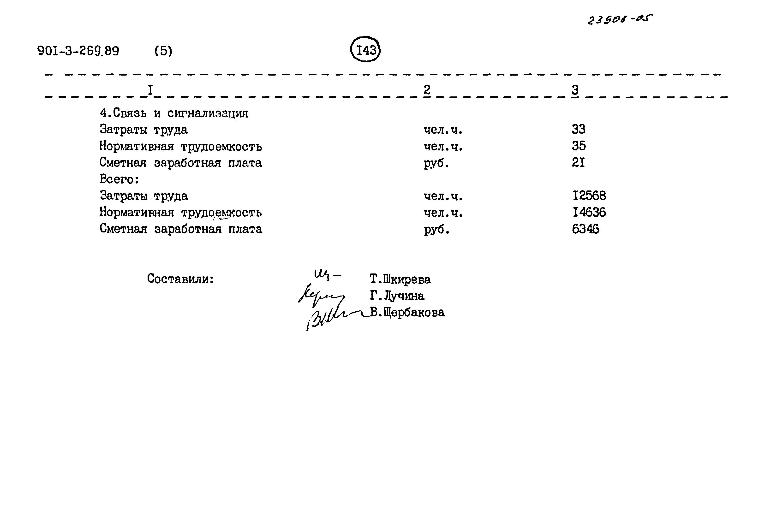 Типовой проект 901-3-269.89