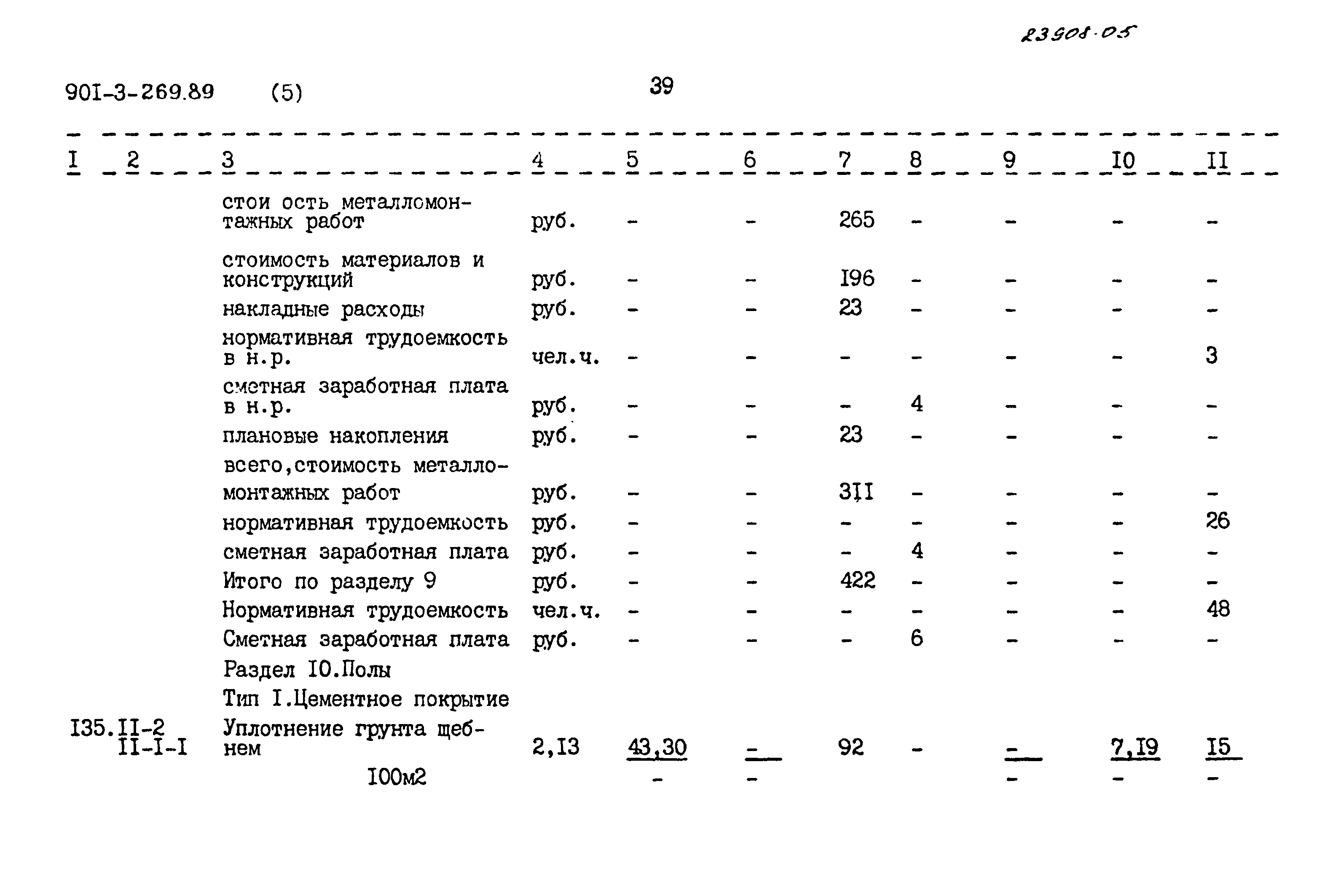 Типовой проект 901-3-269.89
