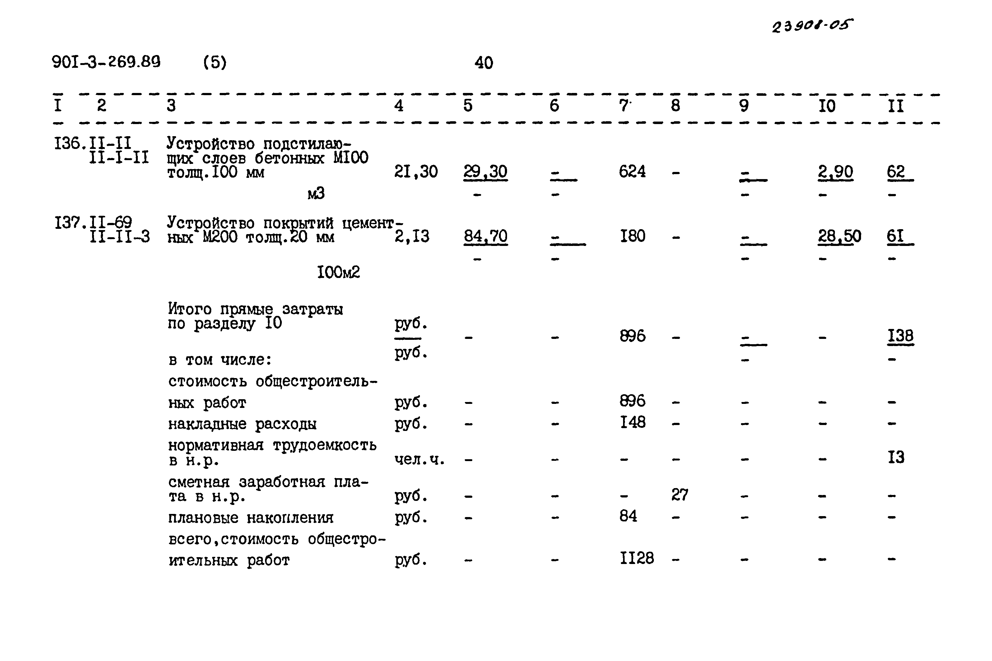 Типовой проект 901-3-269.89