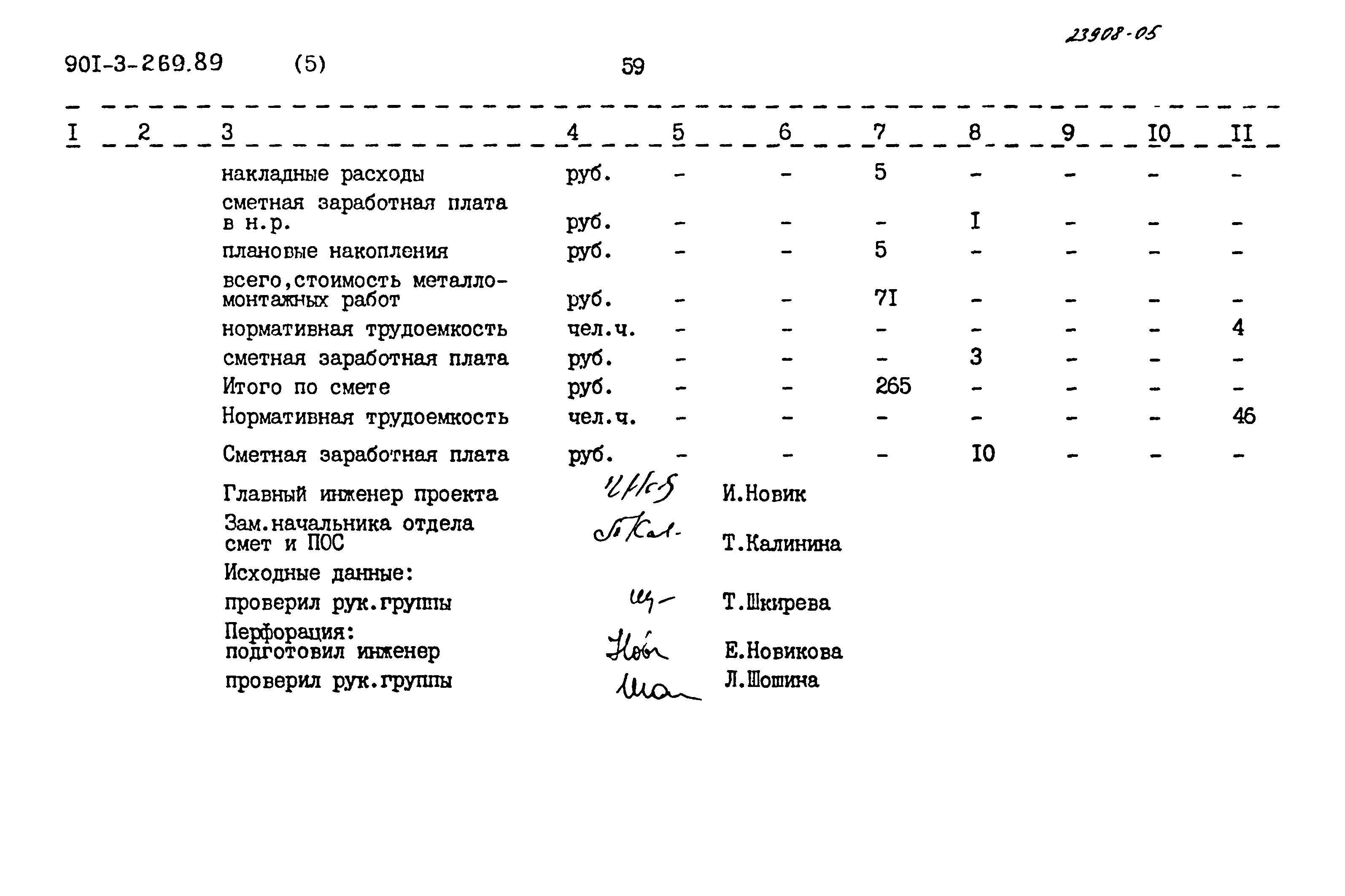 Типовой проект 901-3-269.89