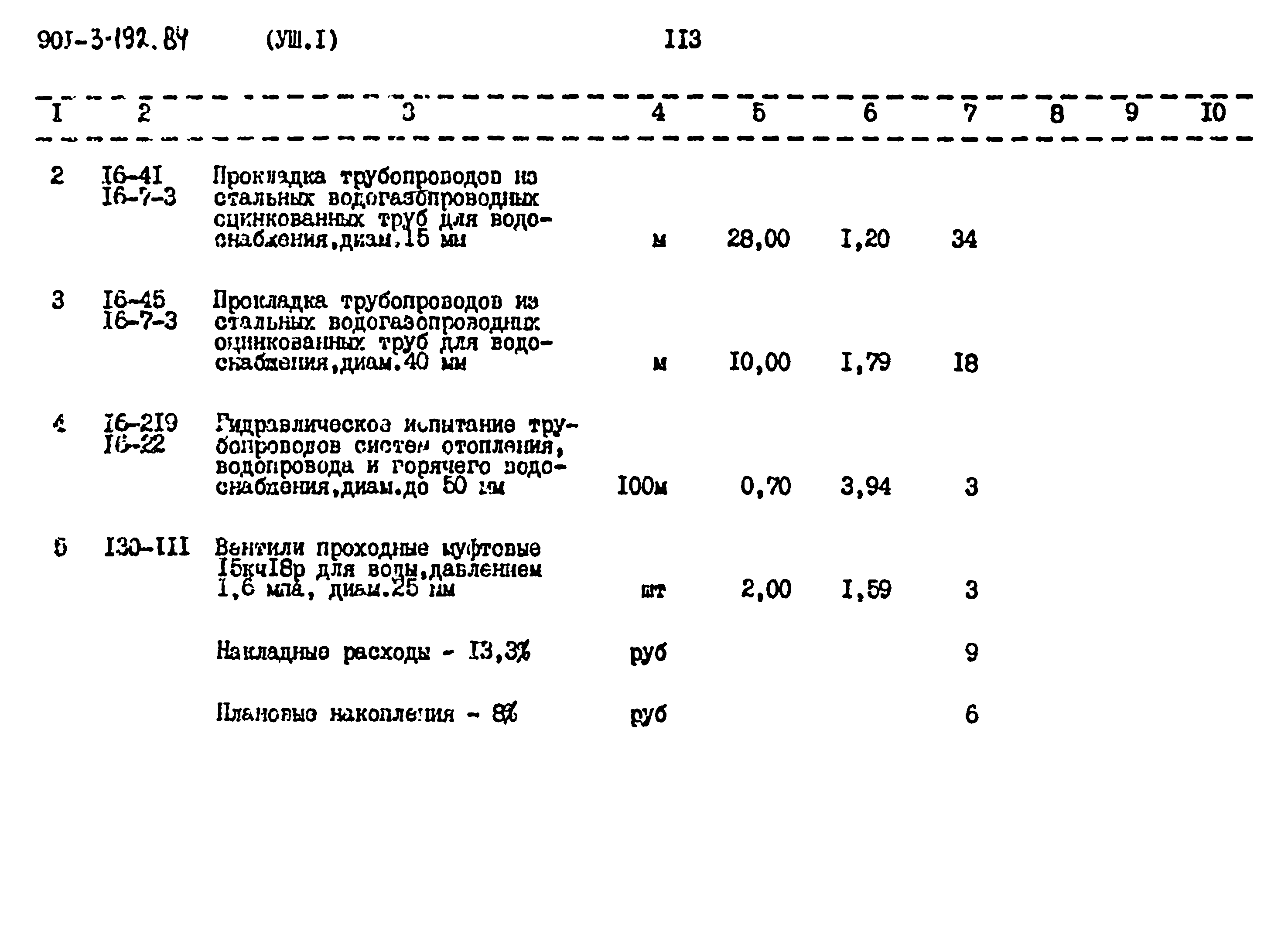 Типовой проект 901-3-192.84