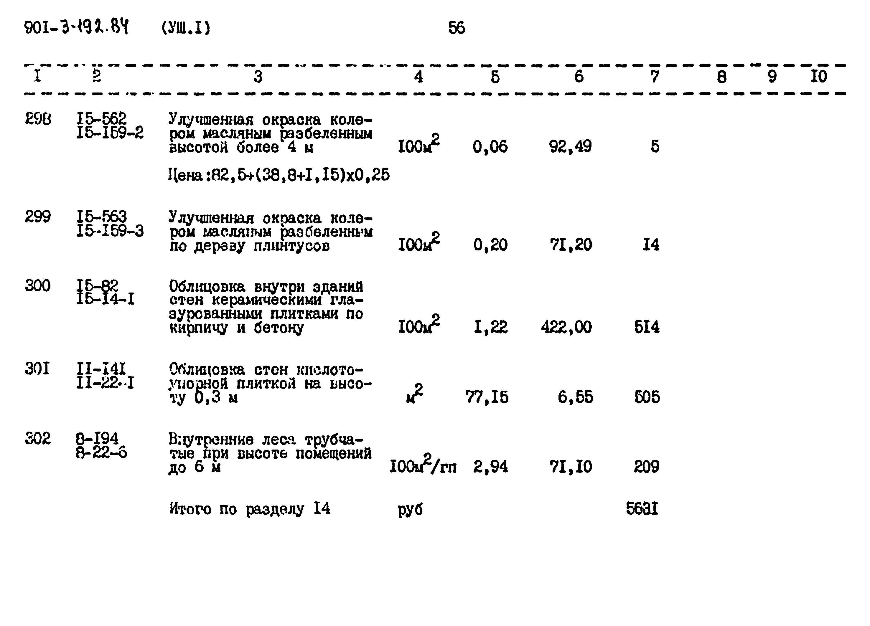 Типовой проект 901-3-192.84