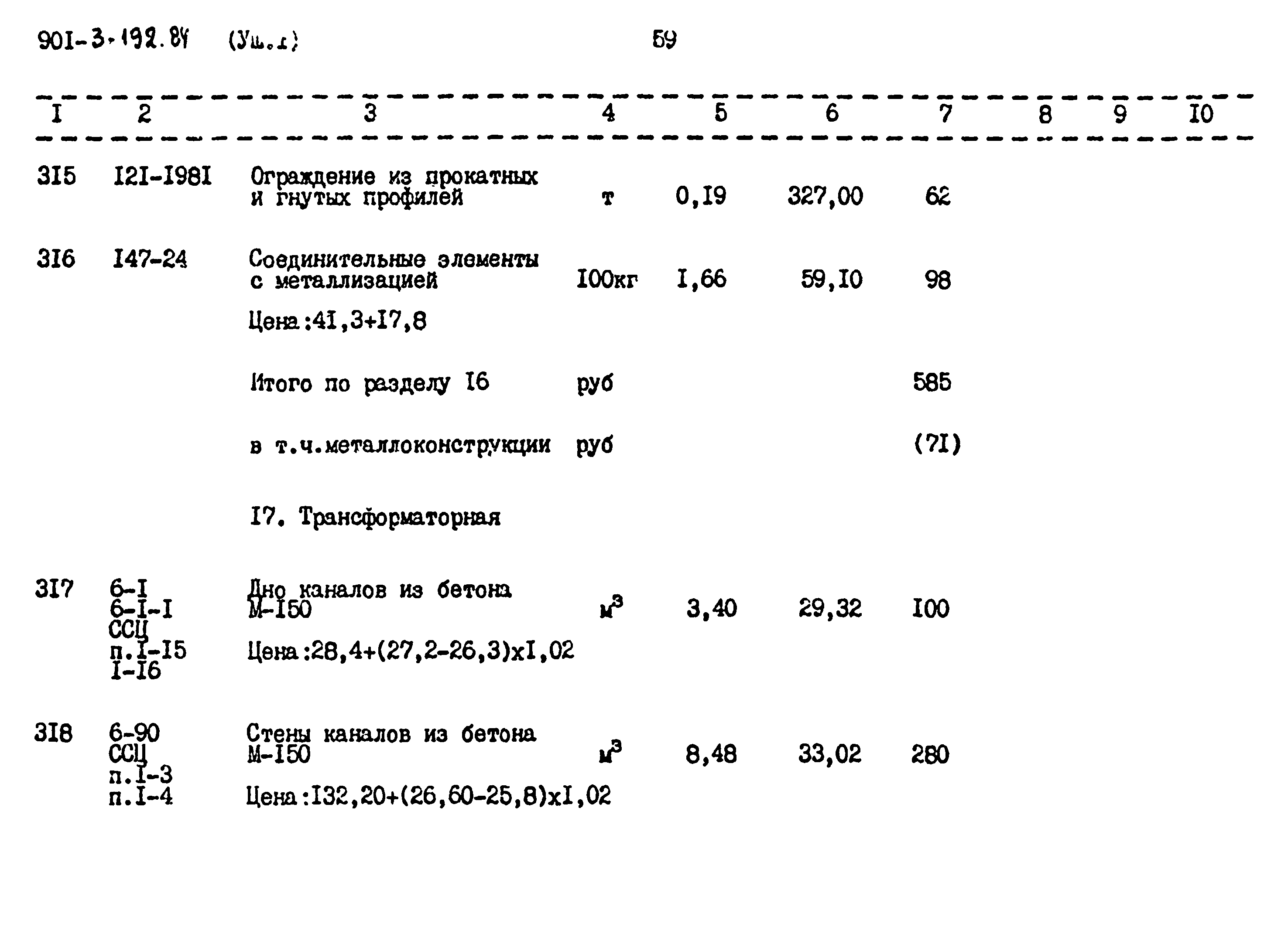 Типовой проект 901-3-192.84