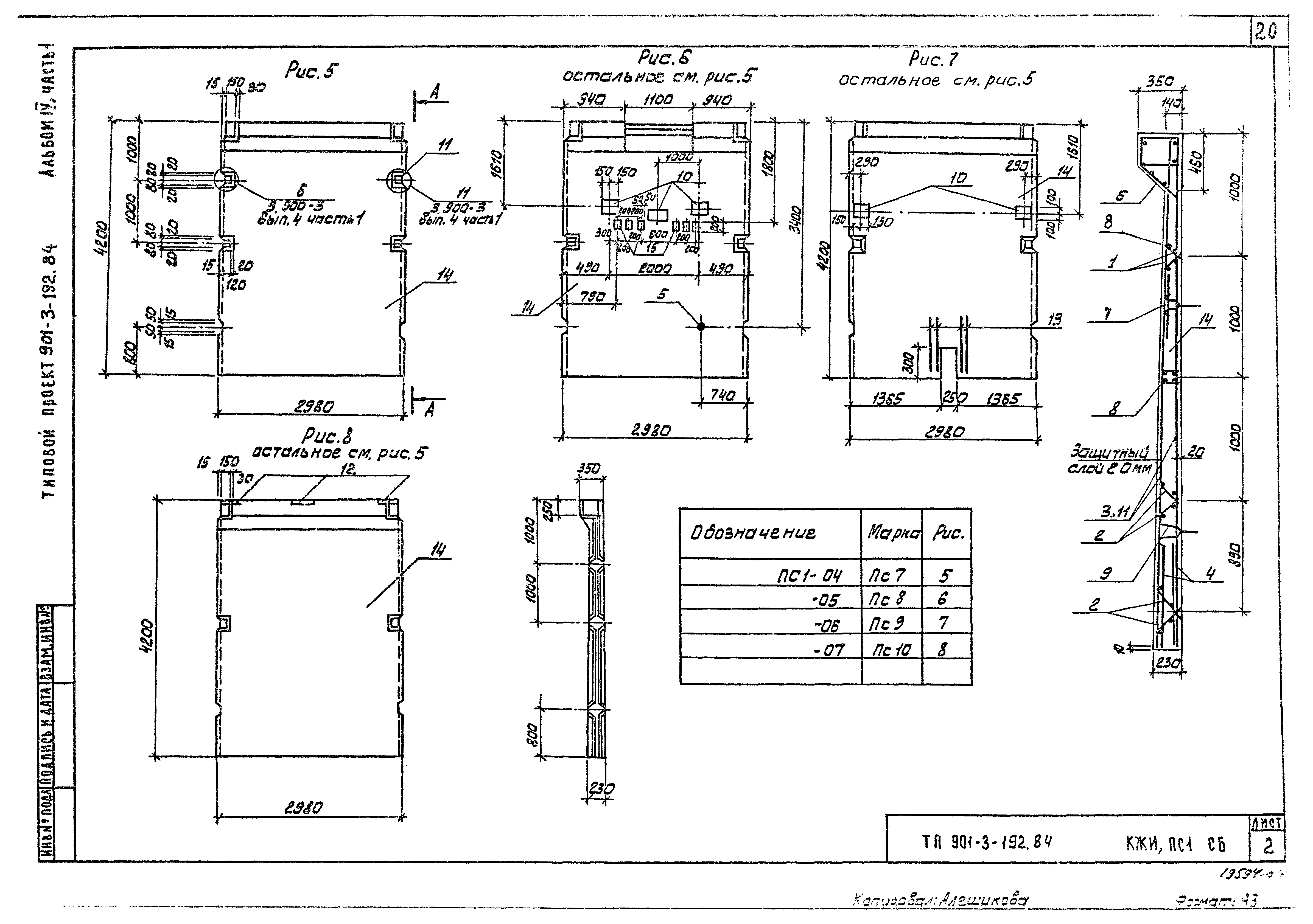 Типовой проект 901-3-192.84