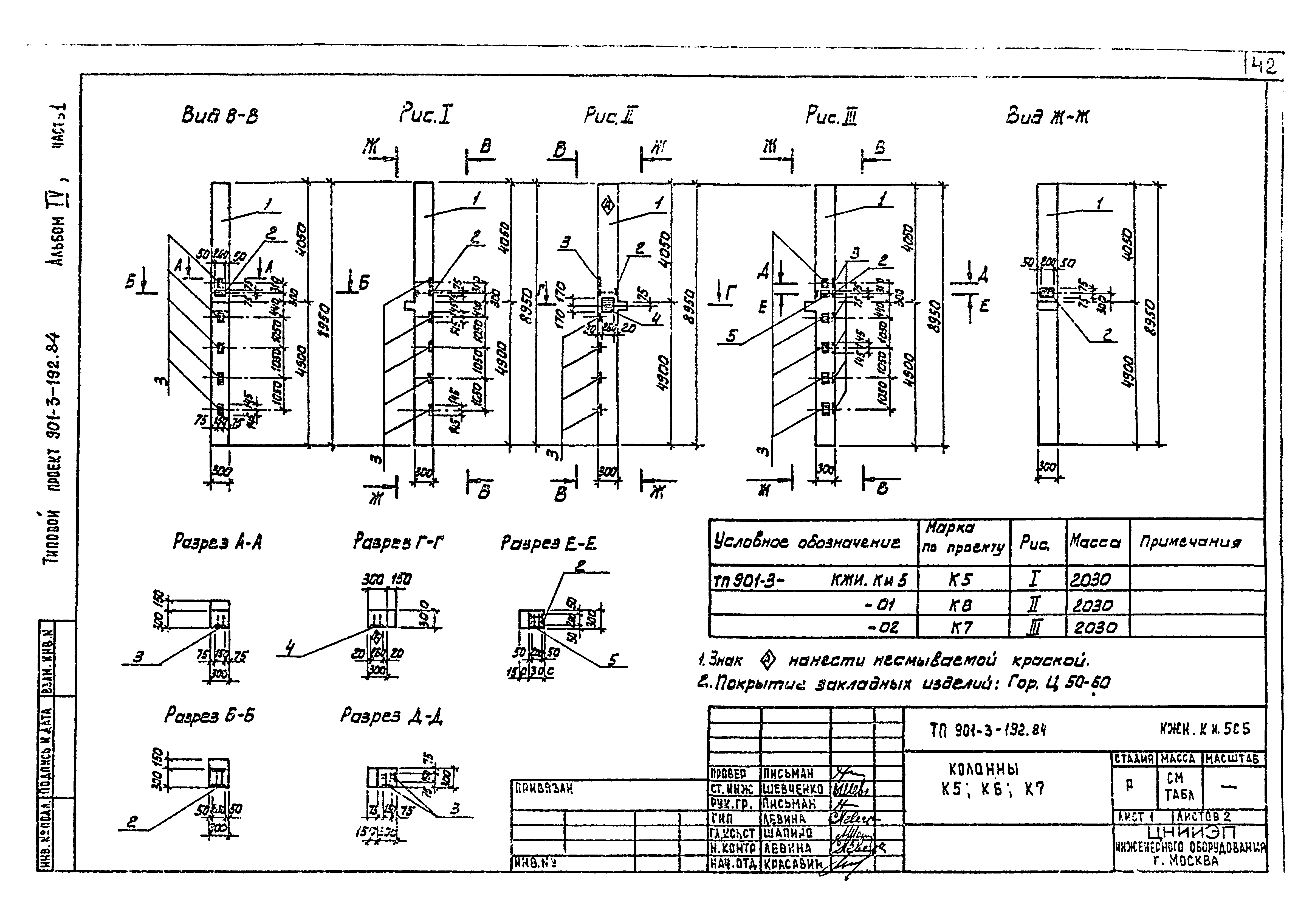 Типовой проект 901-3-192.84