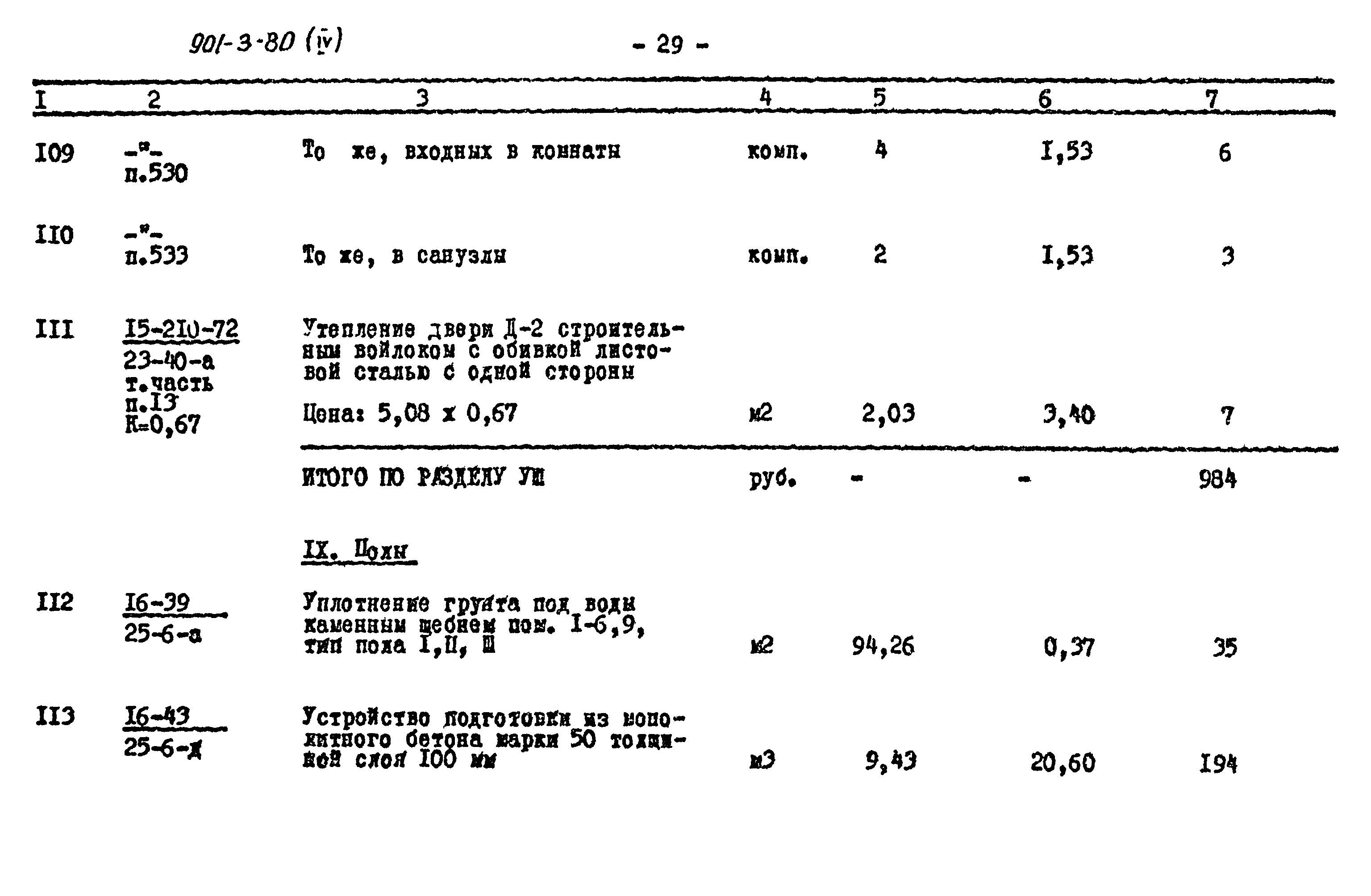 Типовой проект 901-3-80
