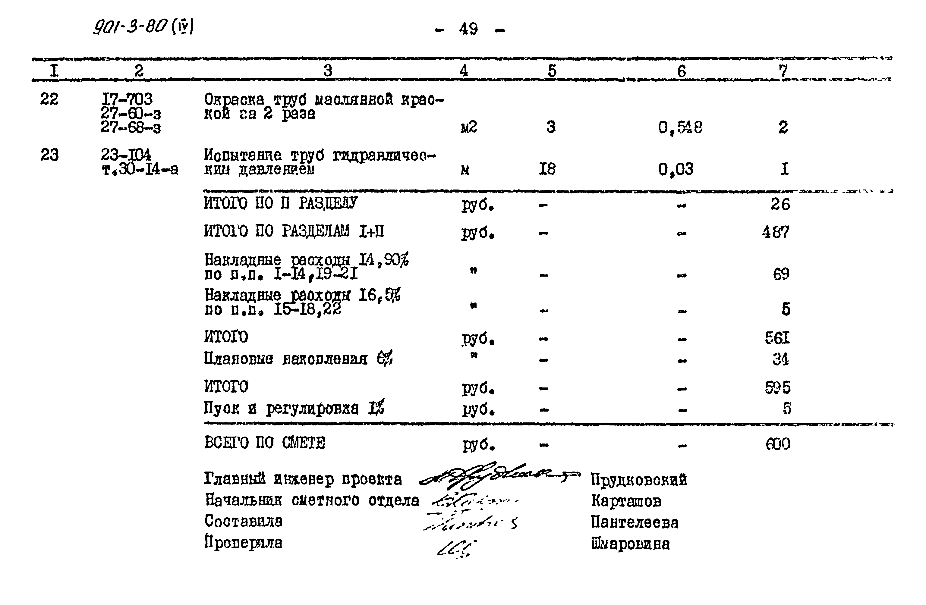 Типовой проект 901-3-80