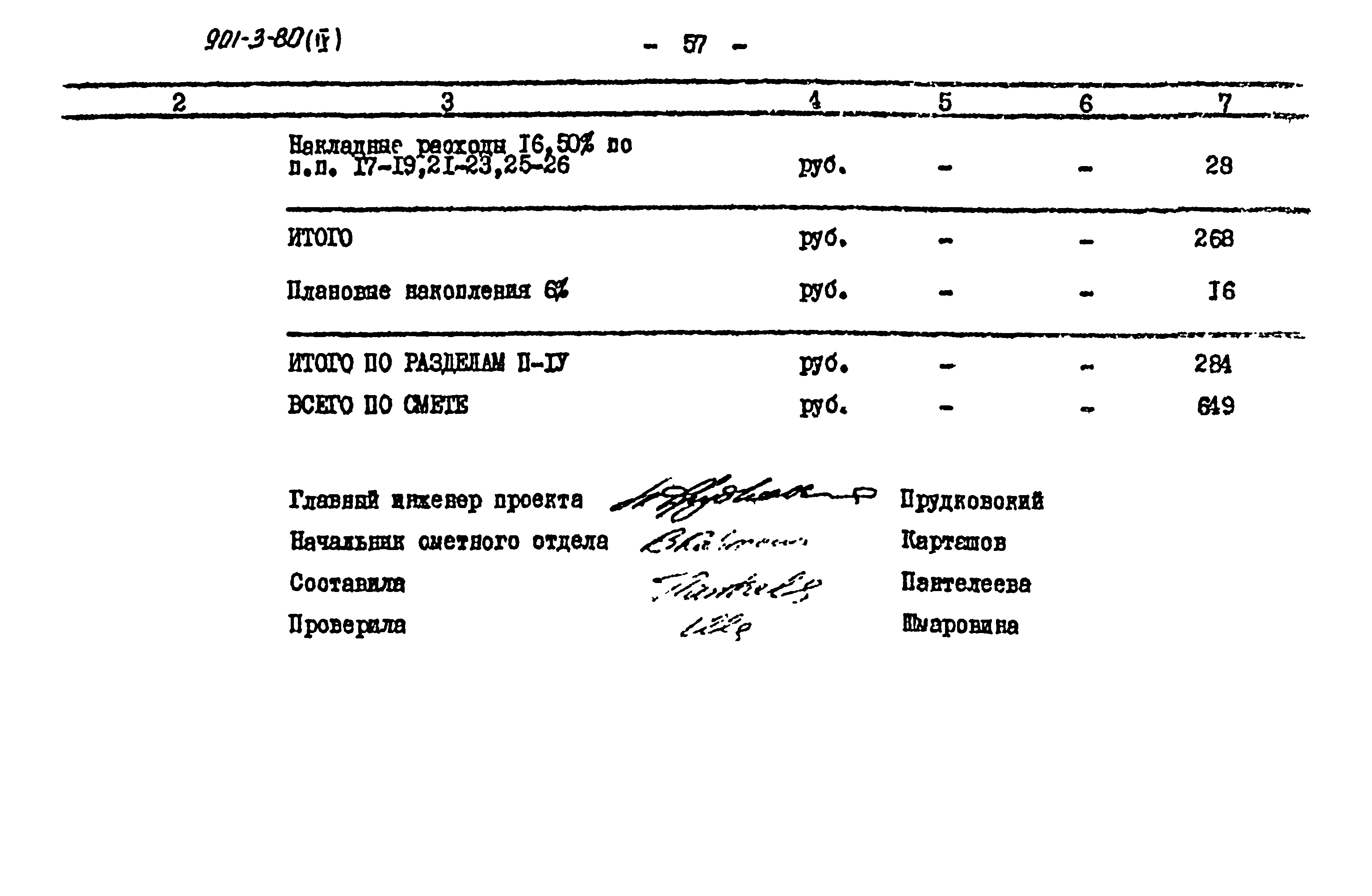 Типовой проект 901-3-80