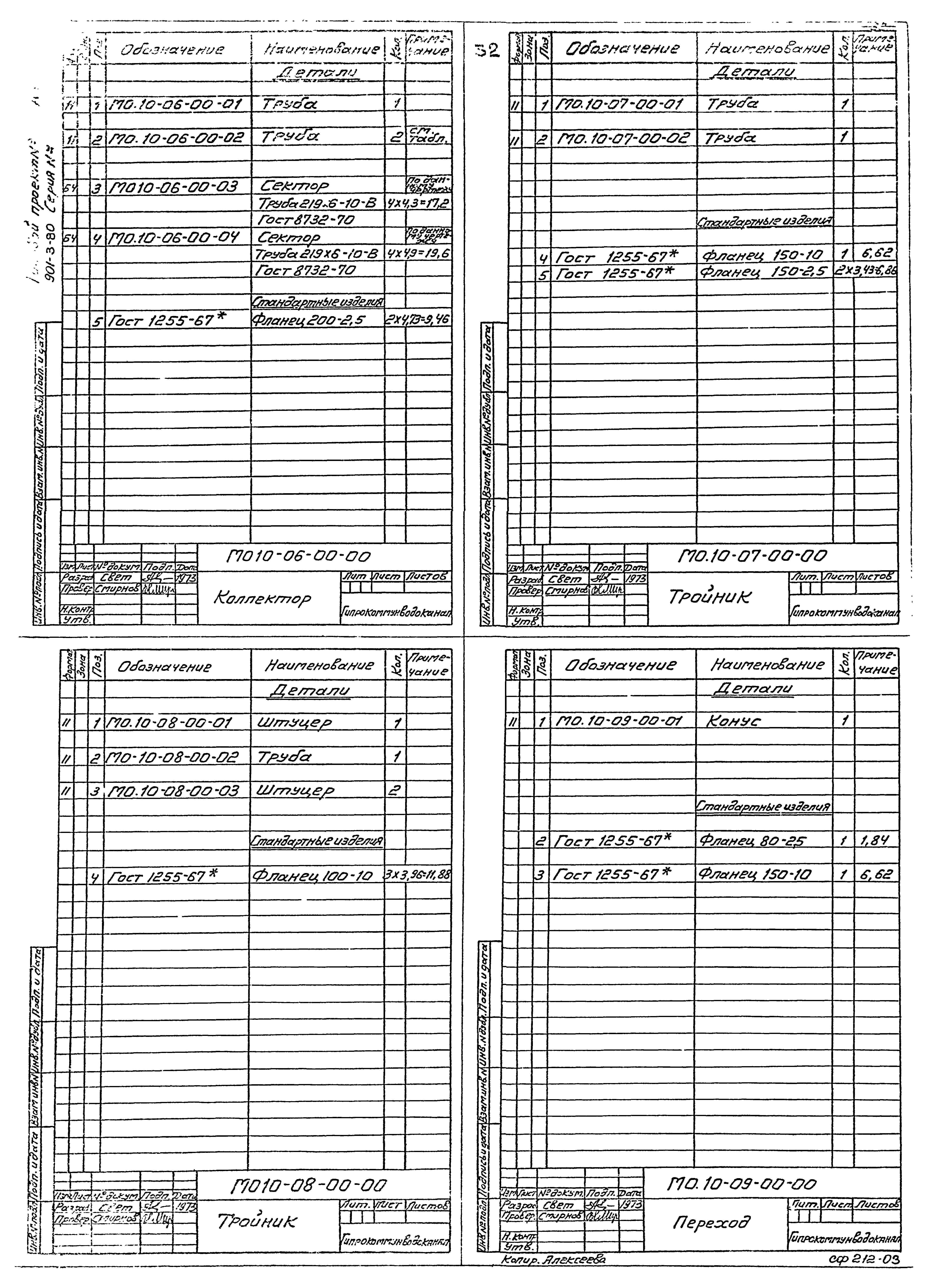 Типовой проект 901-3-80