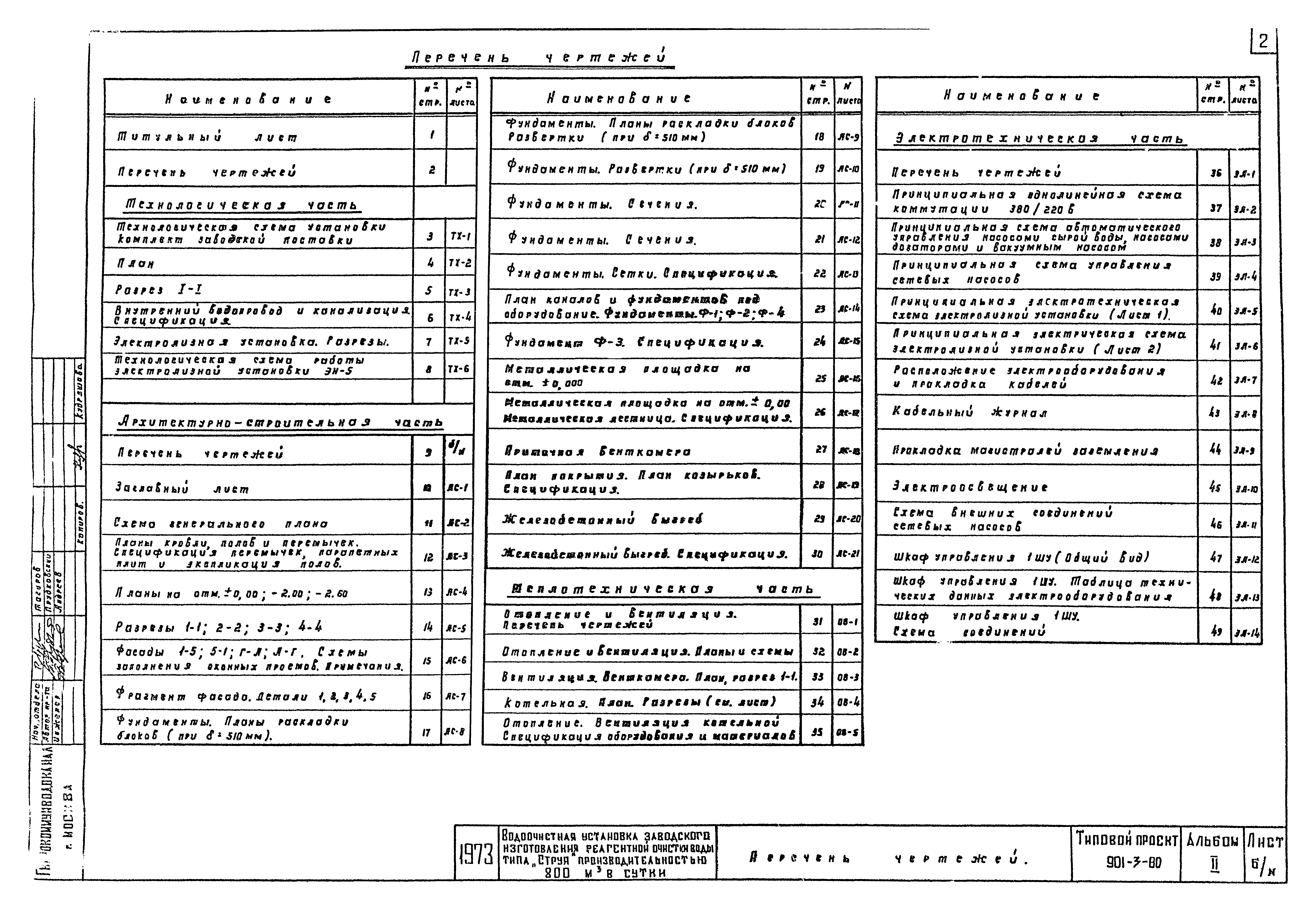 Типовой проект 901-3-80