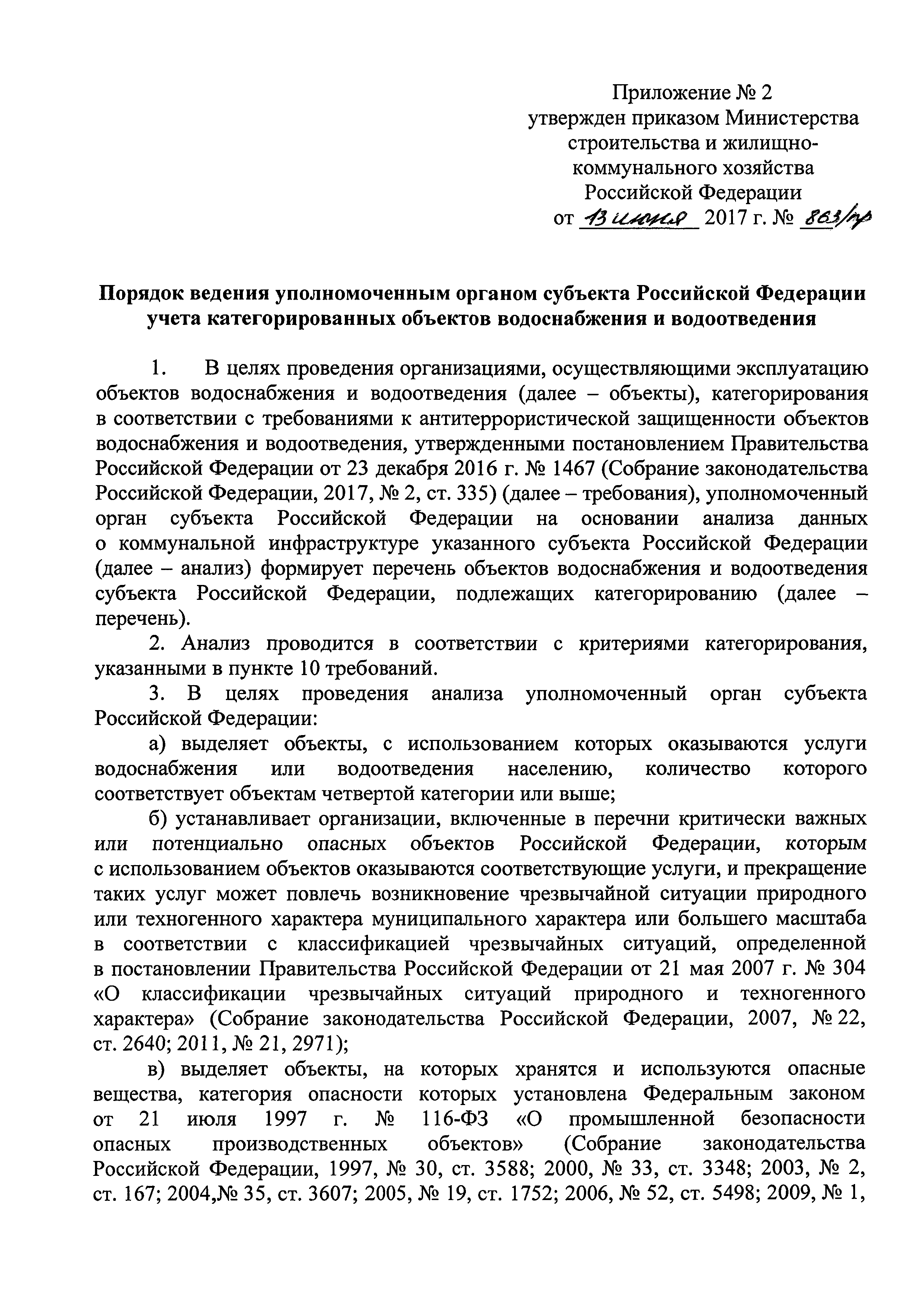 Приказ 863/пр