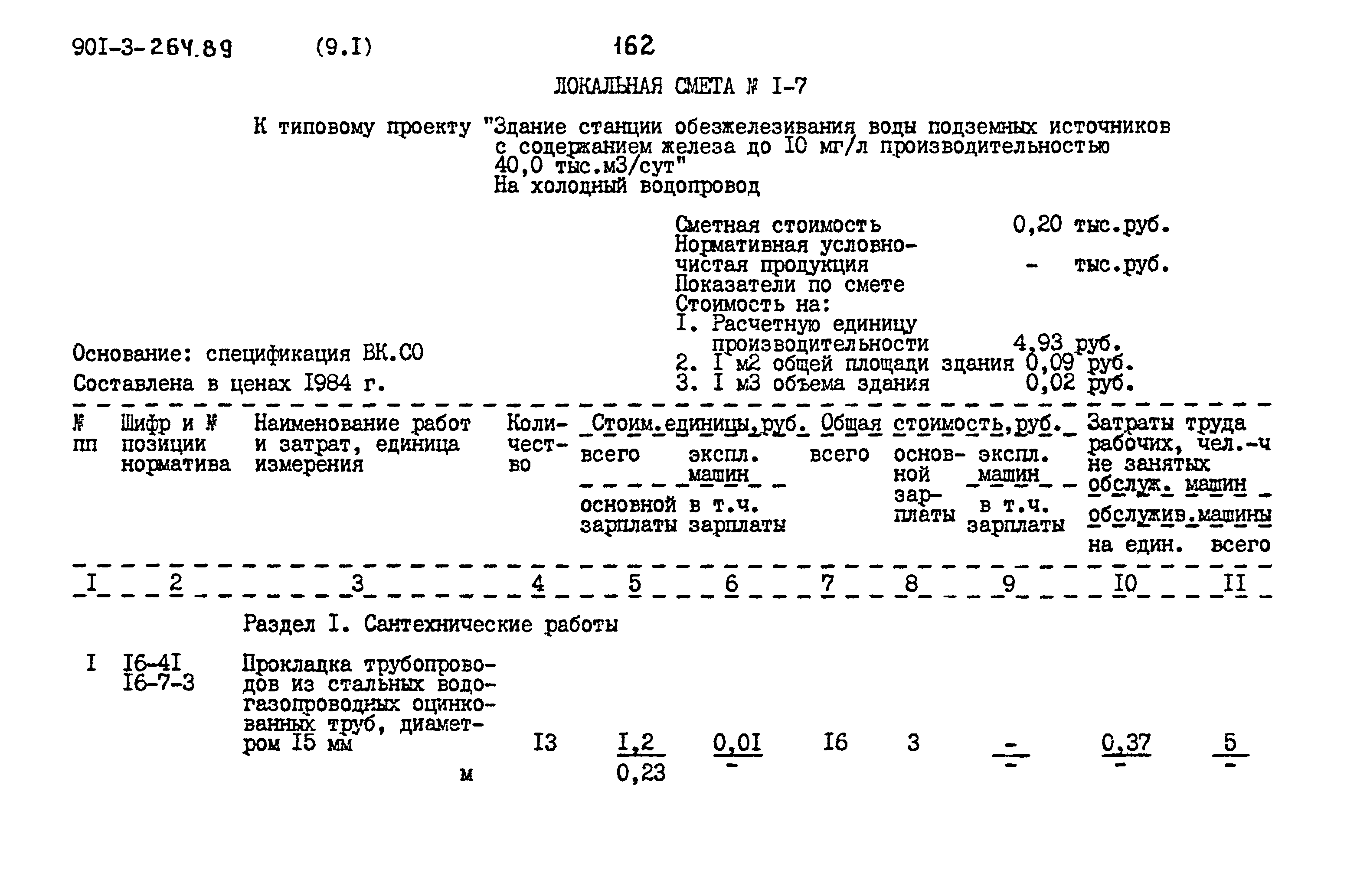 Типовой проект 901-3-264.89