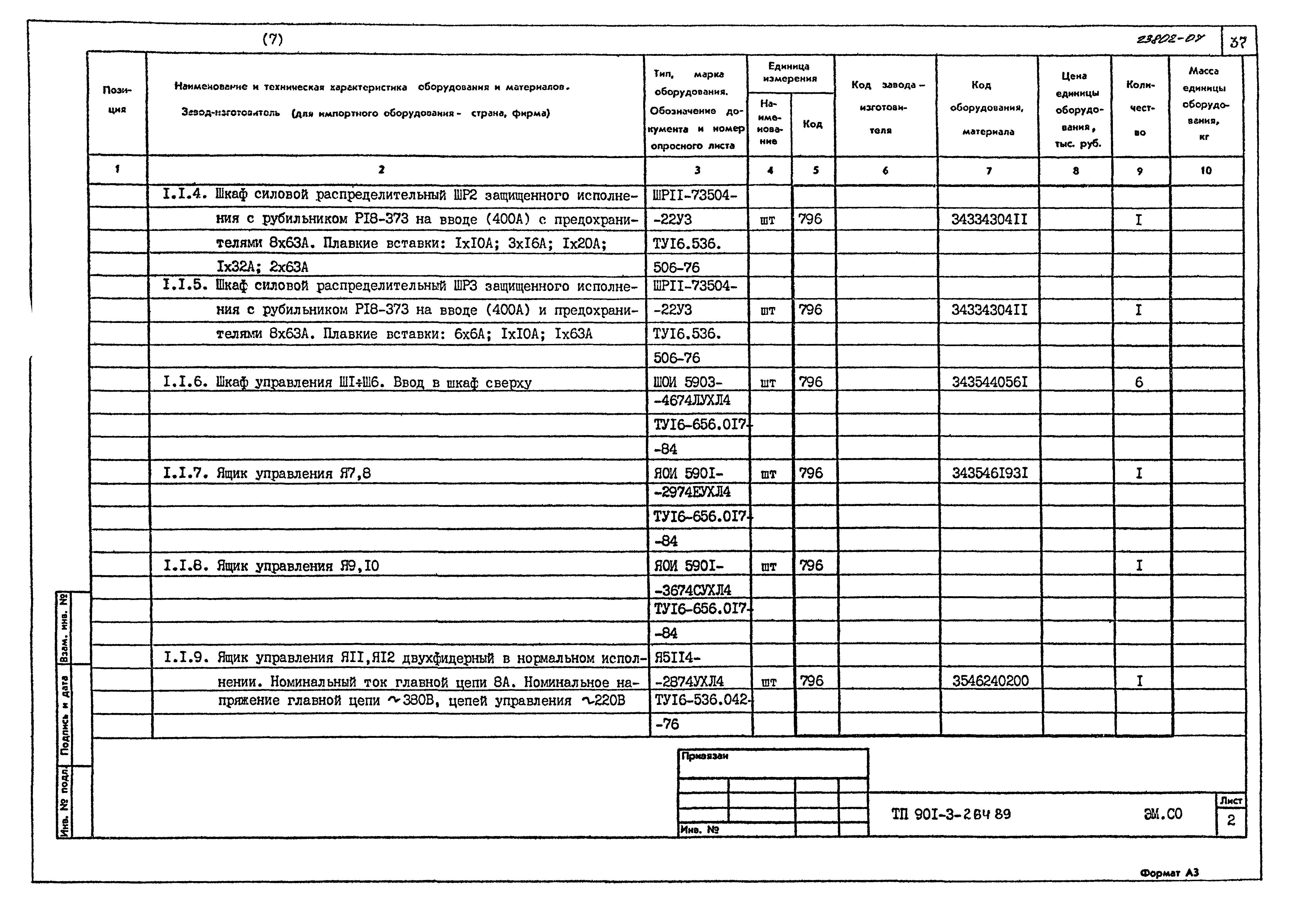 Типовой проект 901-3-264.89