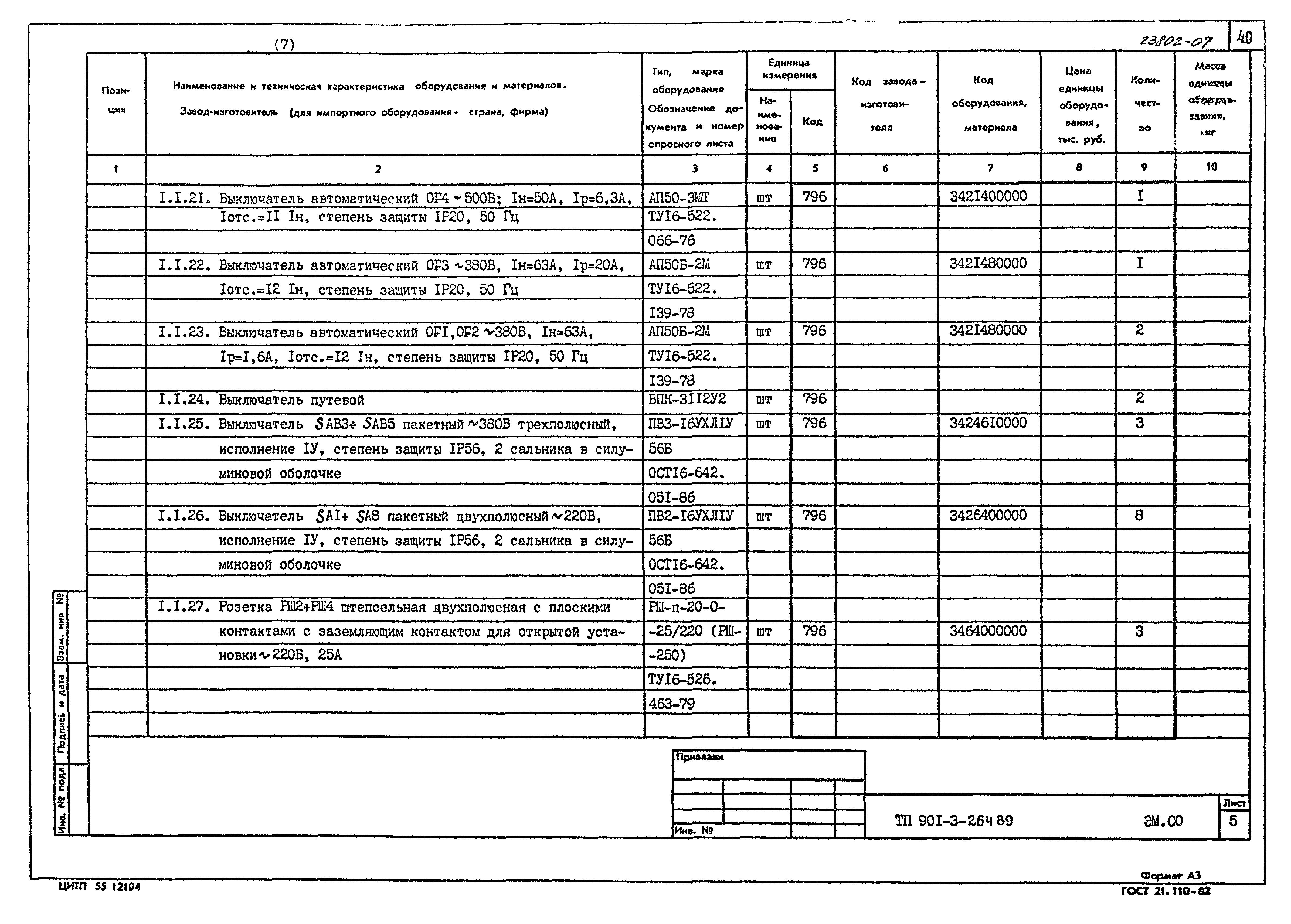 Типовой проект 901-3-264.89