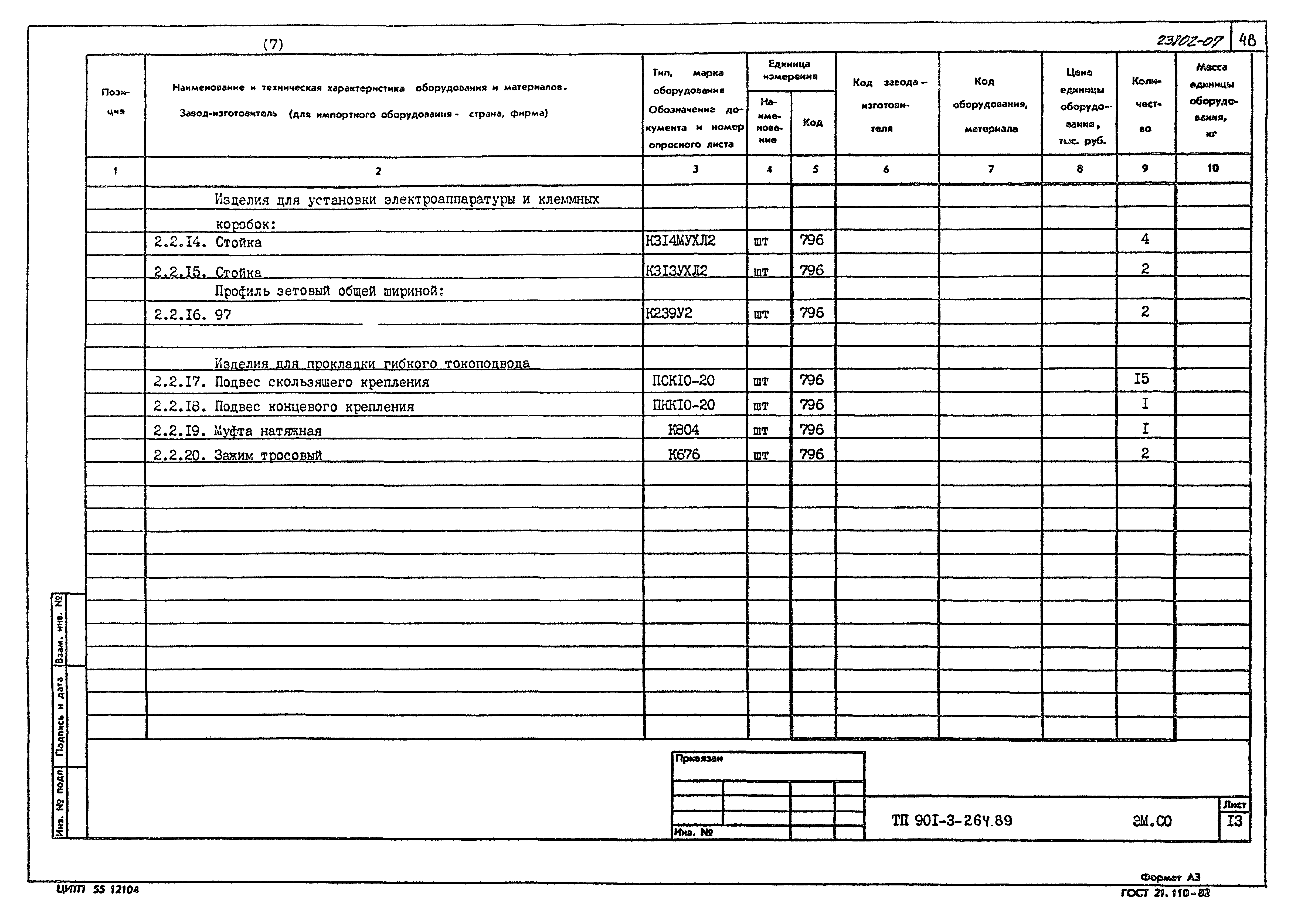 Типовой проект 901-3-264.89