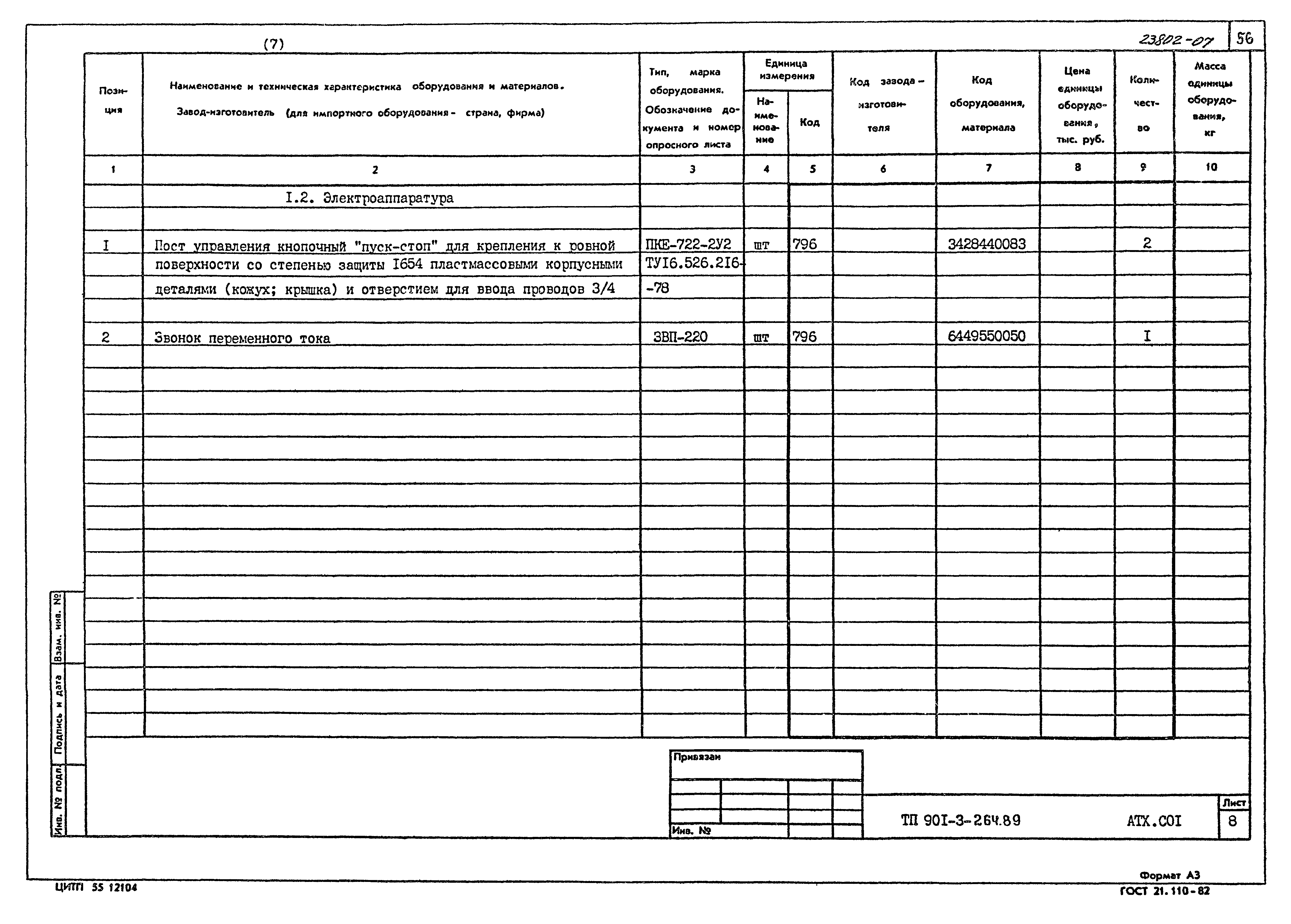 Типовой проект 901-3-264.89