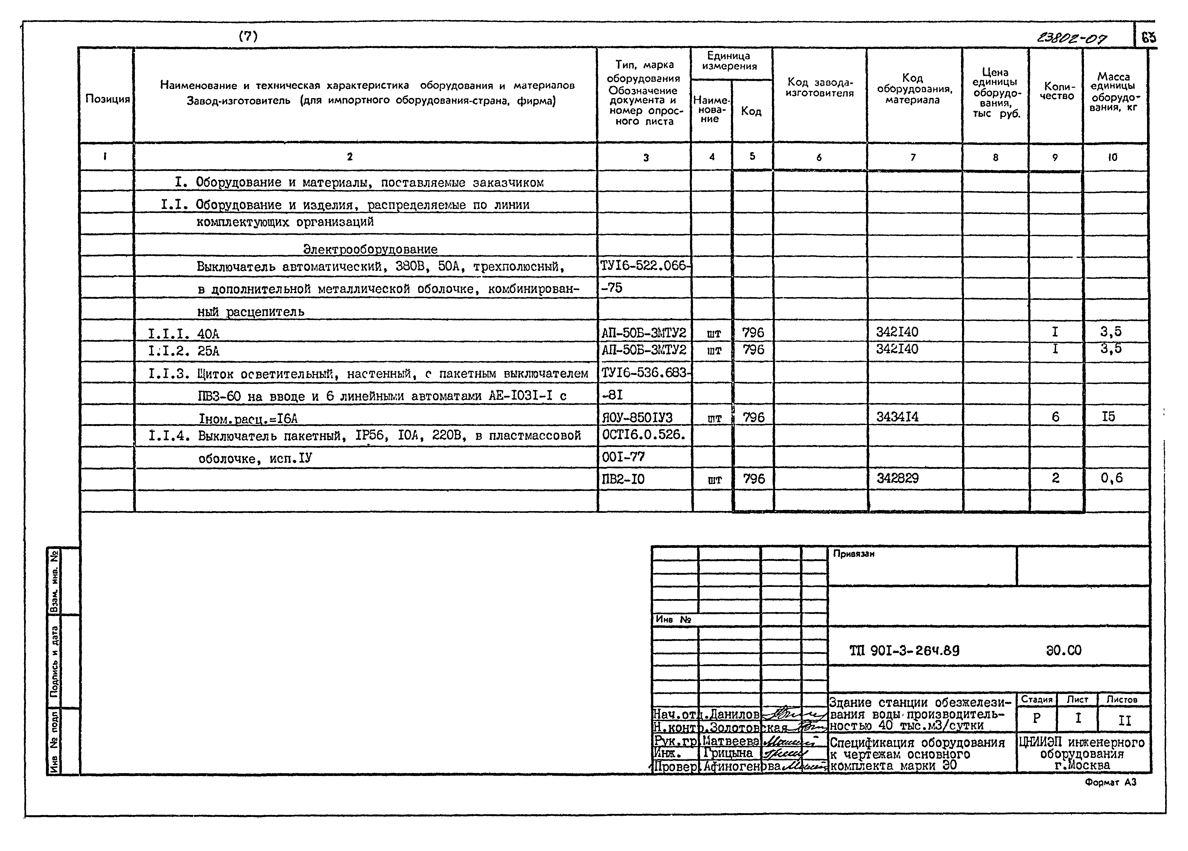 Типовой проект 901-3-264.89