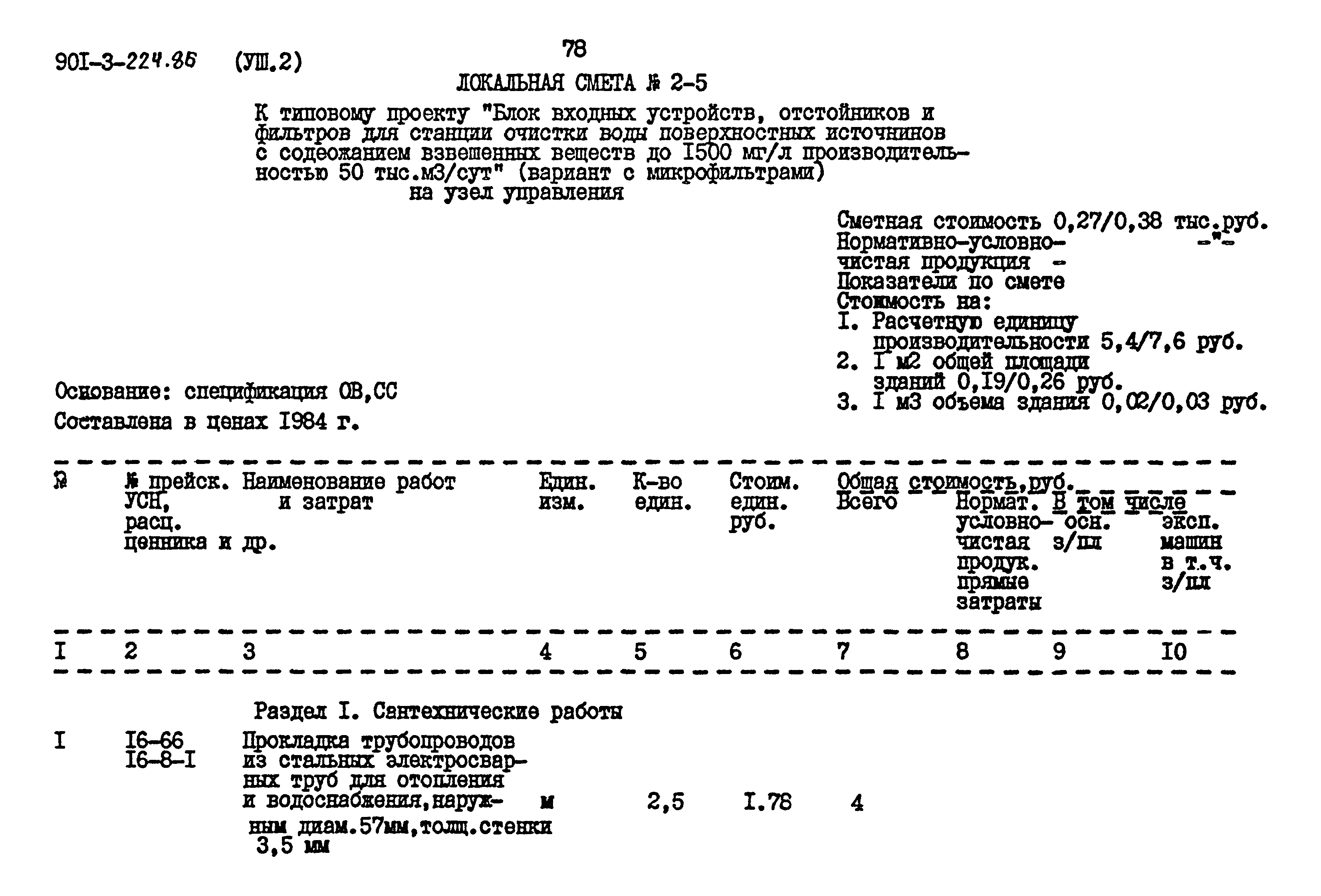 Типовой проект 901-3-224.86