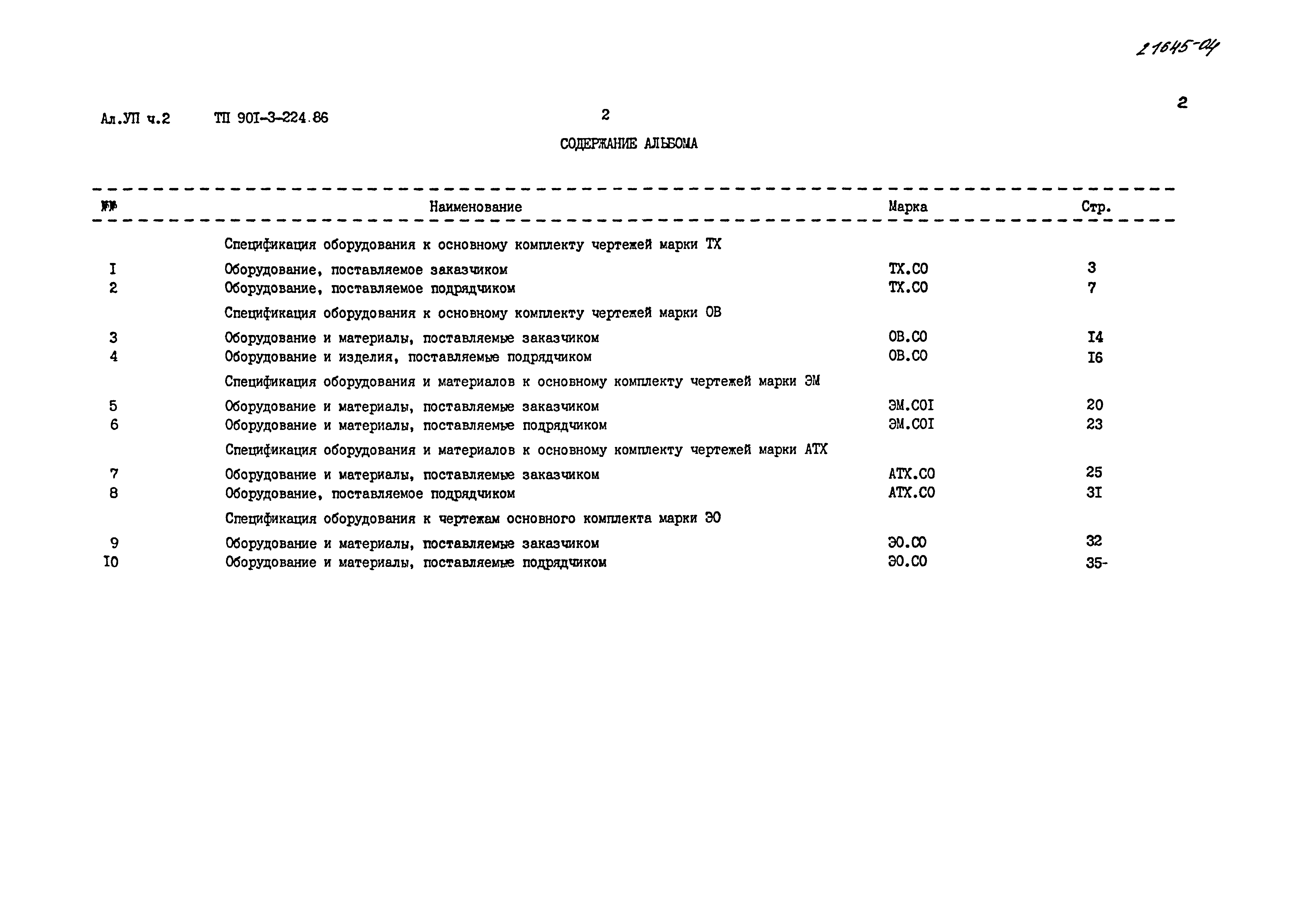 Типовой проект 901-3-224.86