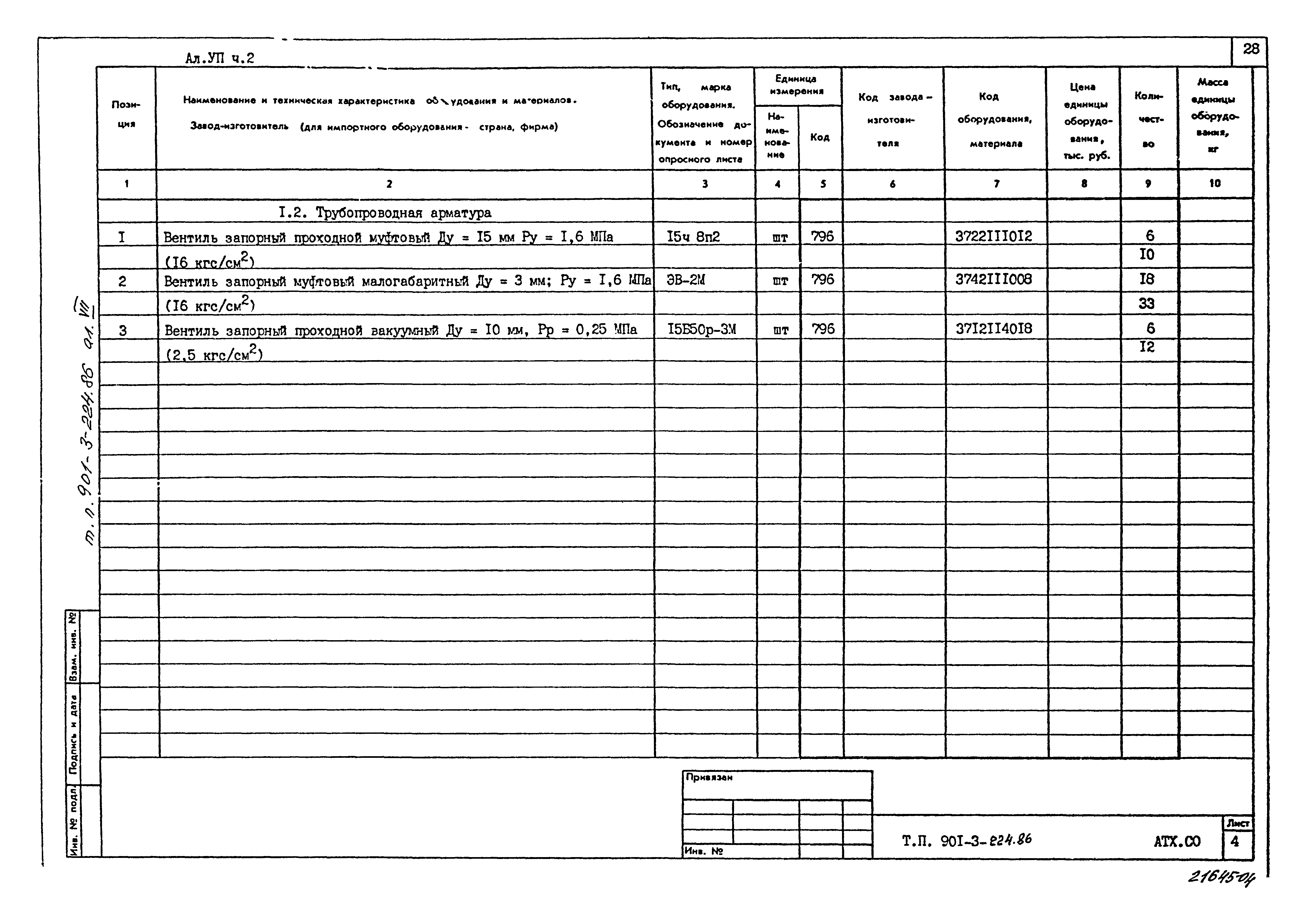 Типовой проект 901-3-224.86