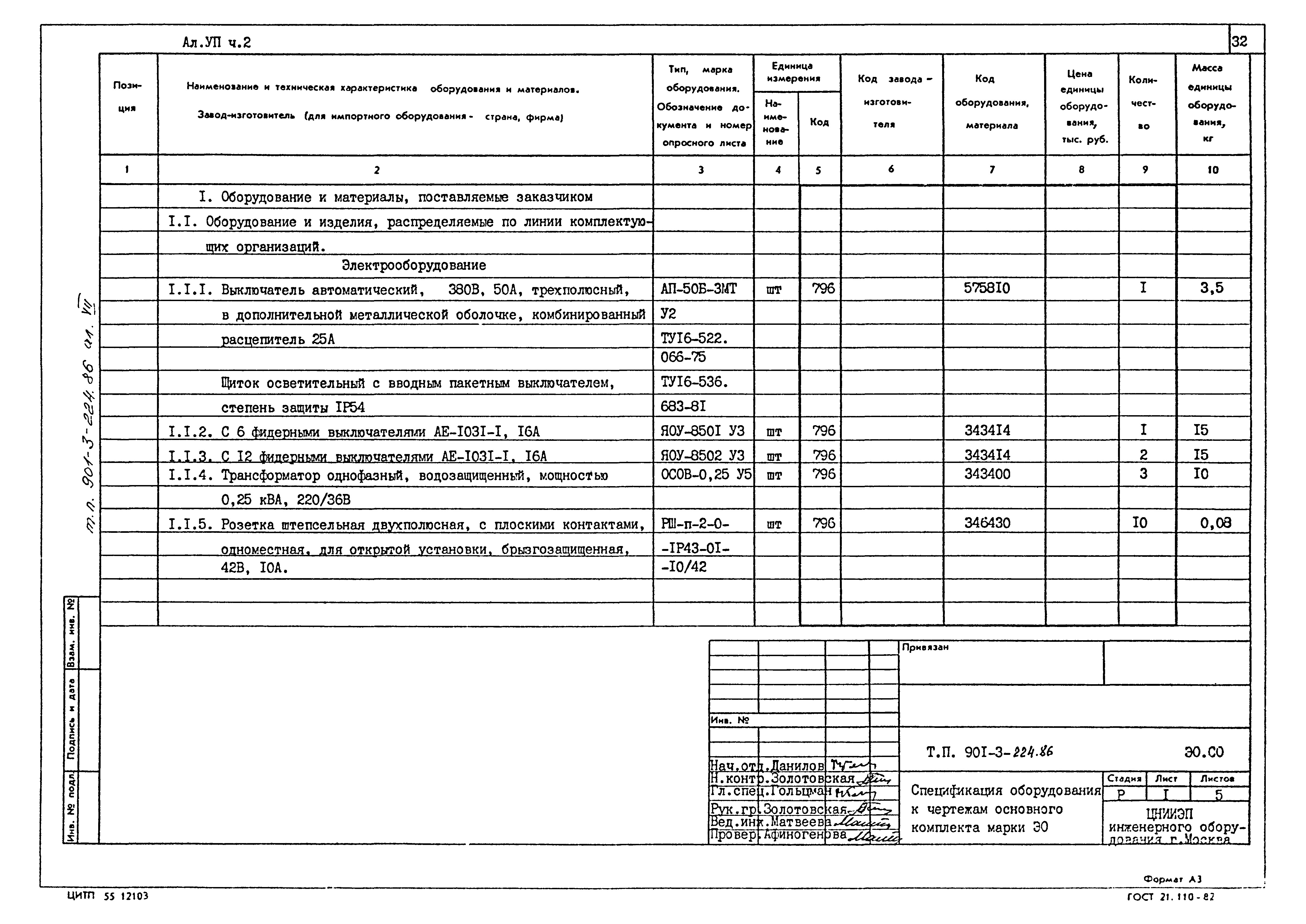 Типовой проект 901-3-224.86