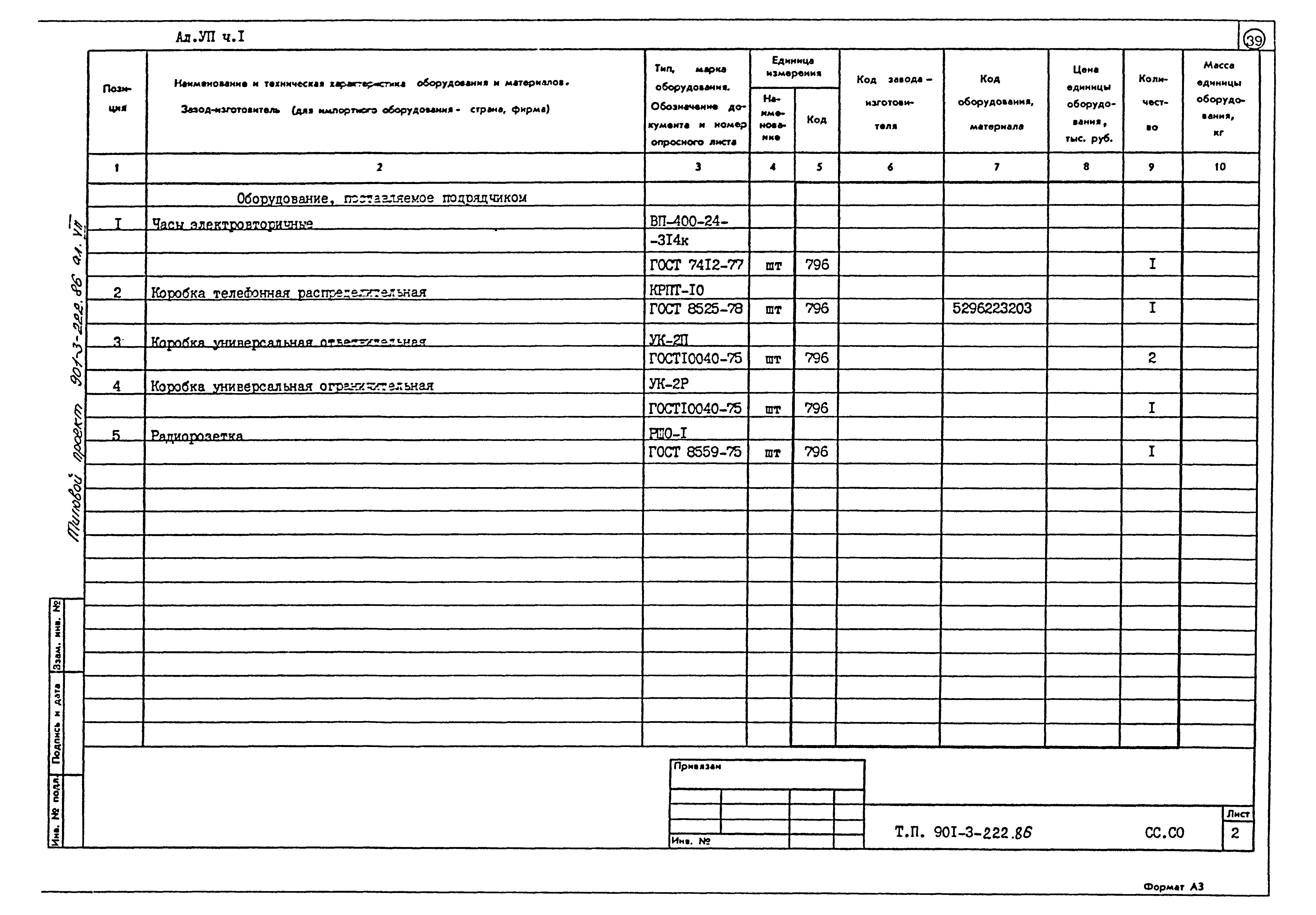 Типовой проект 901-3-224.86