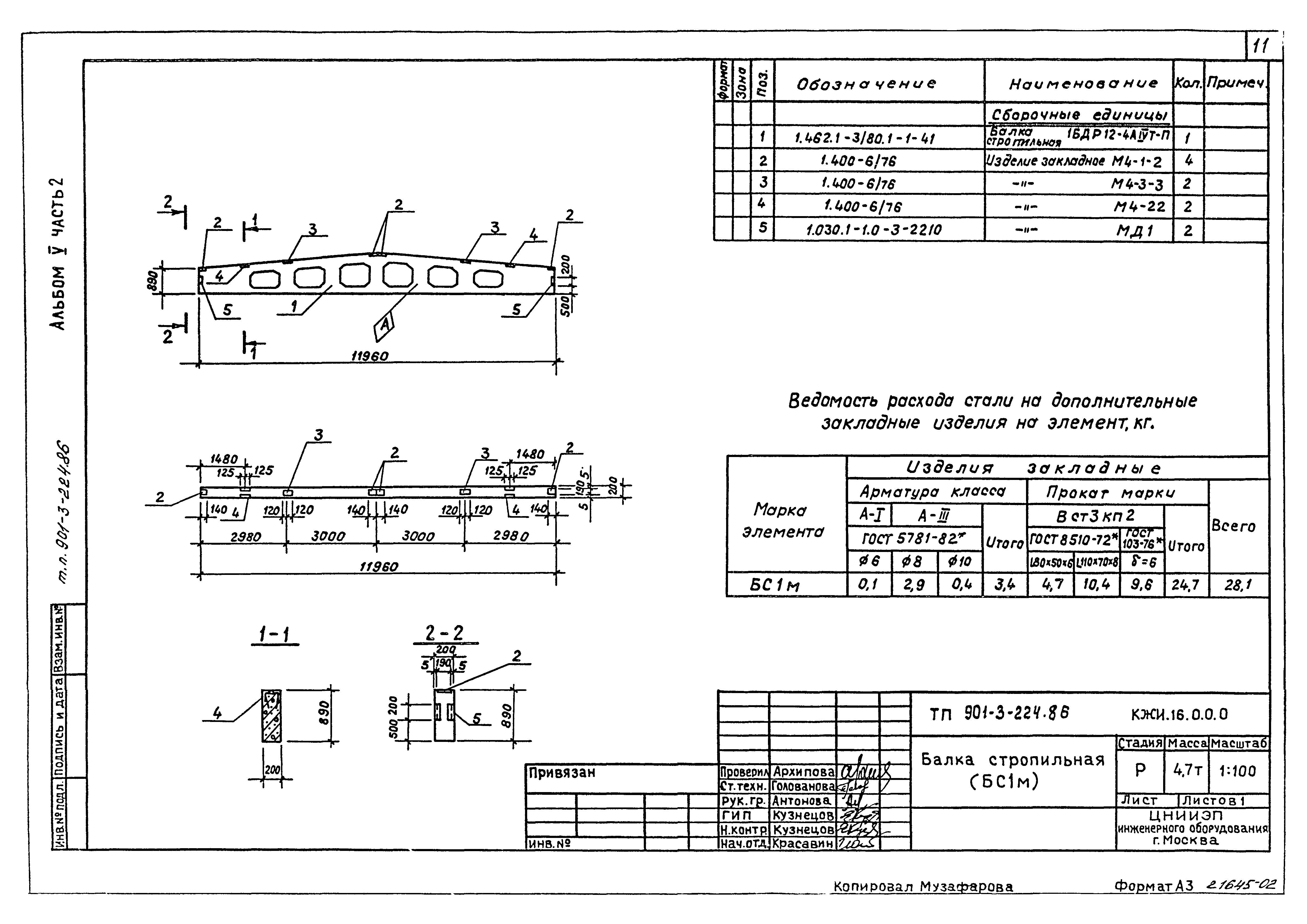 Типовой проект 901-3-224.86