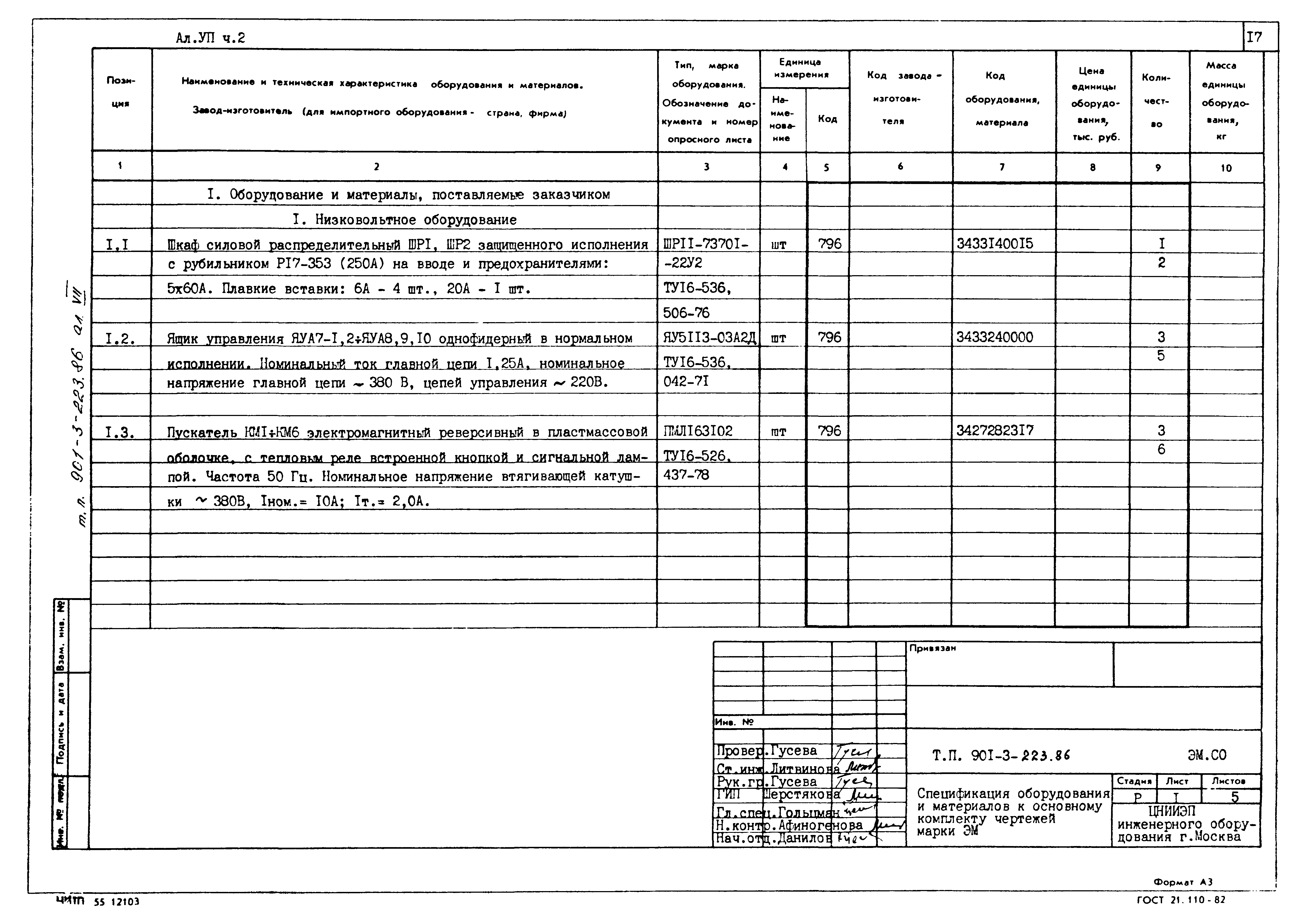 Типовой проект 901-3-223.86