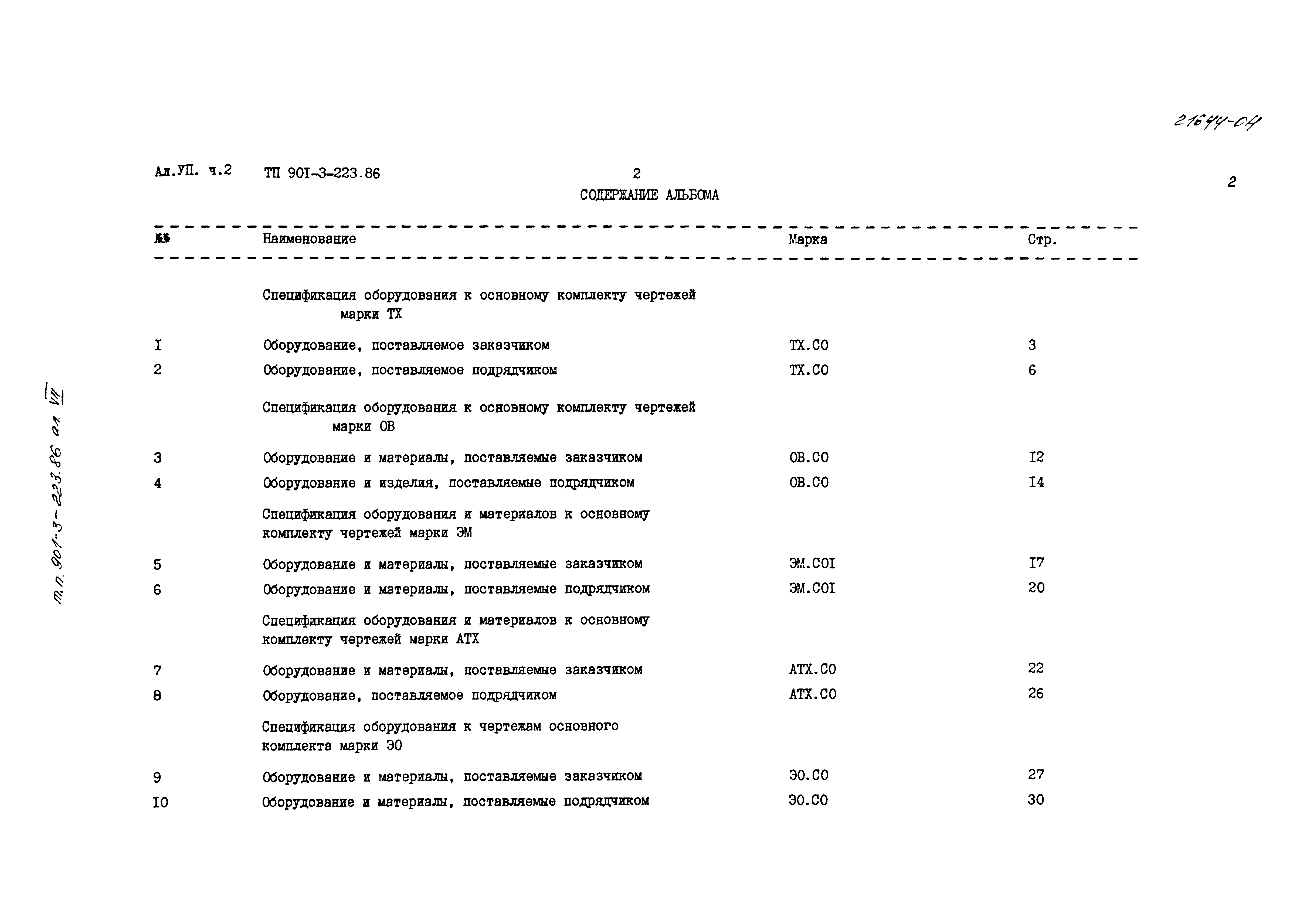 Типовой проект 901-3-223.86