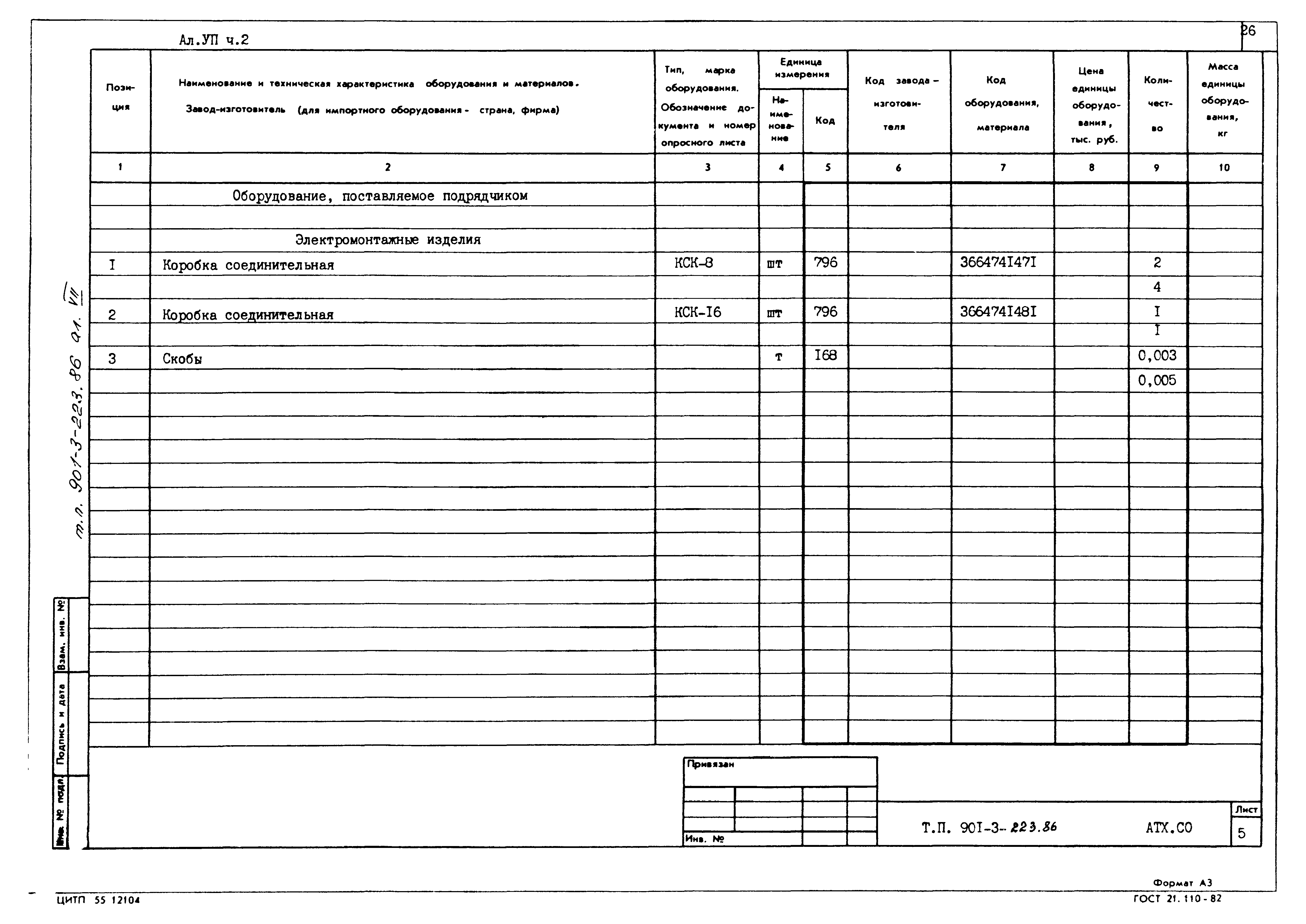 Типовой проект 901-3-223.86