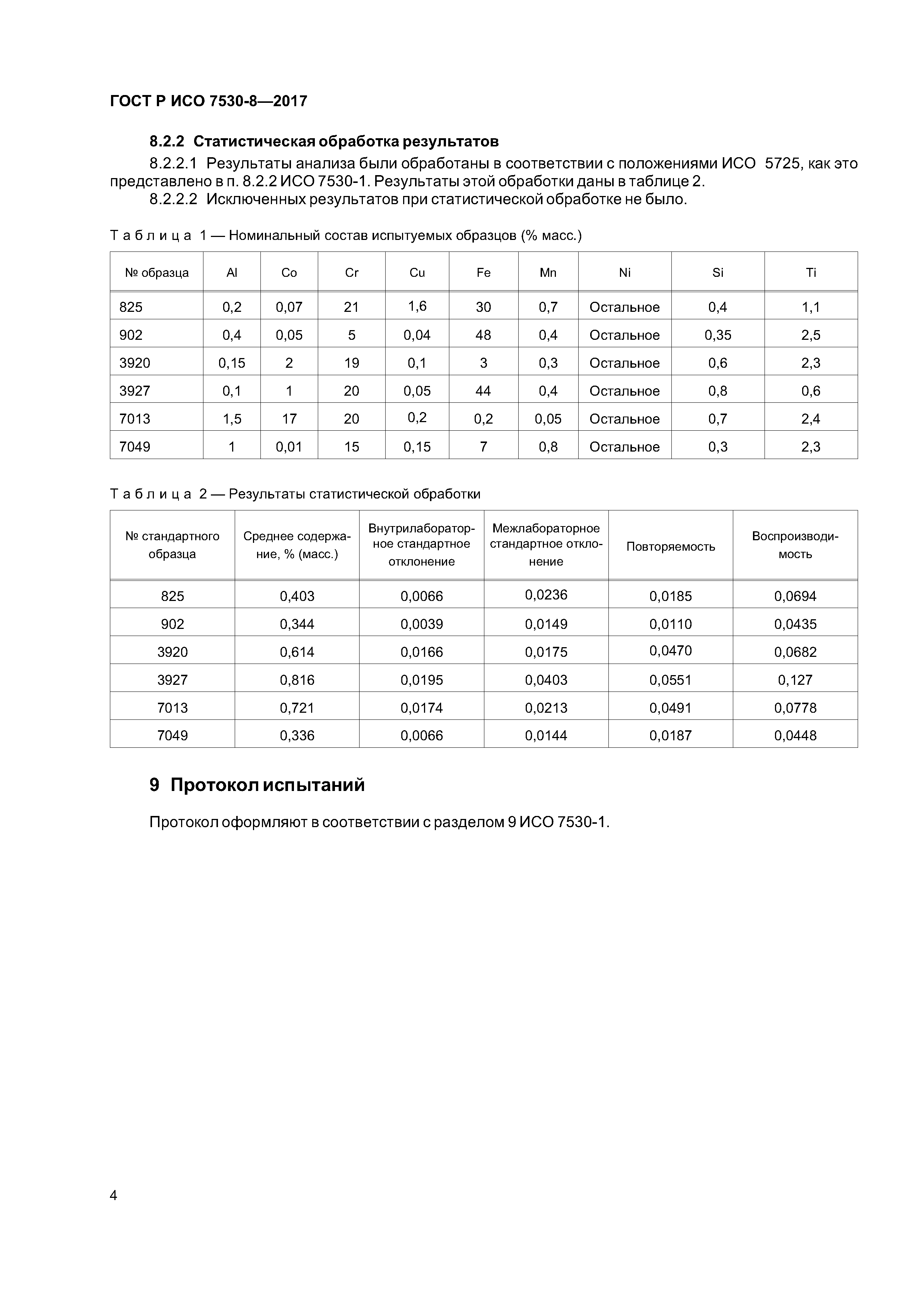 ГОСТ Р ИСО 7530-8-2017