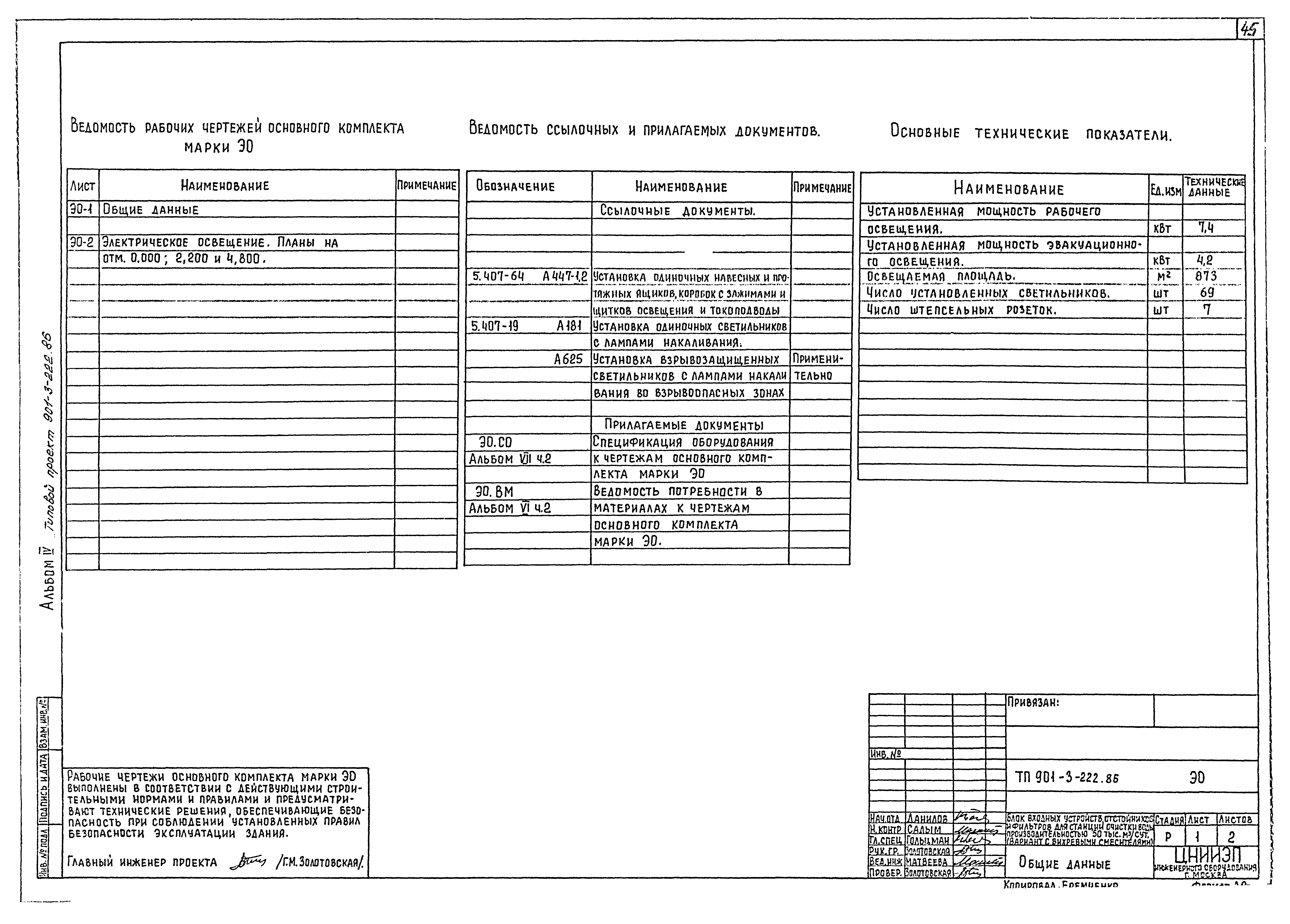 Типовой проект 901-3-222.86