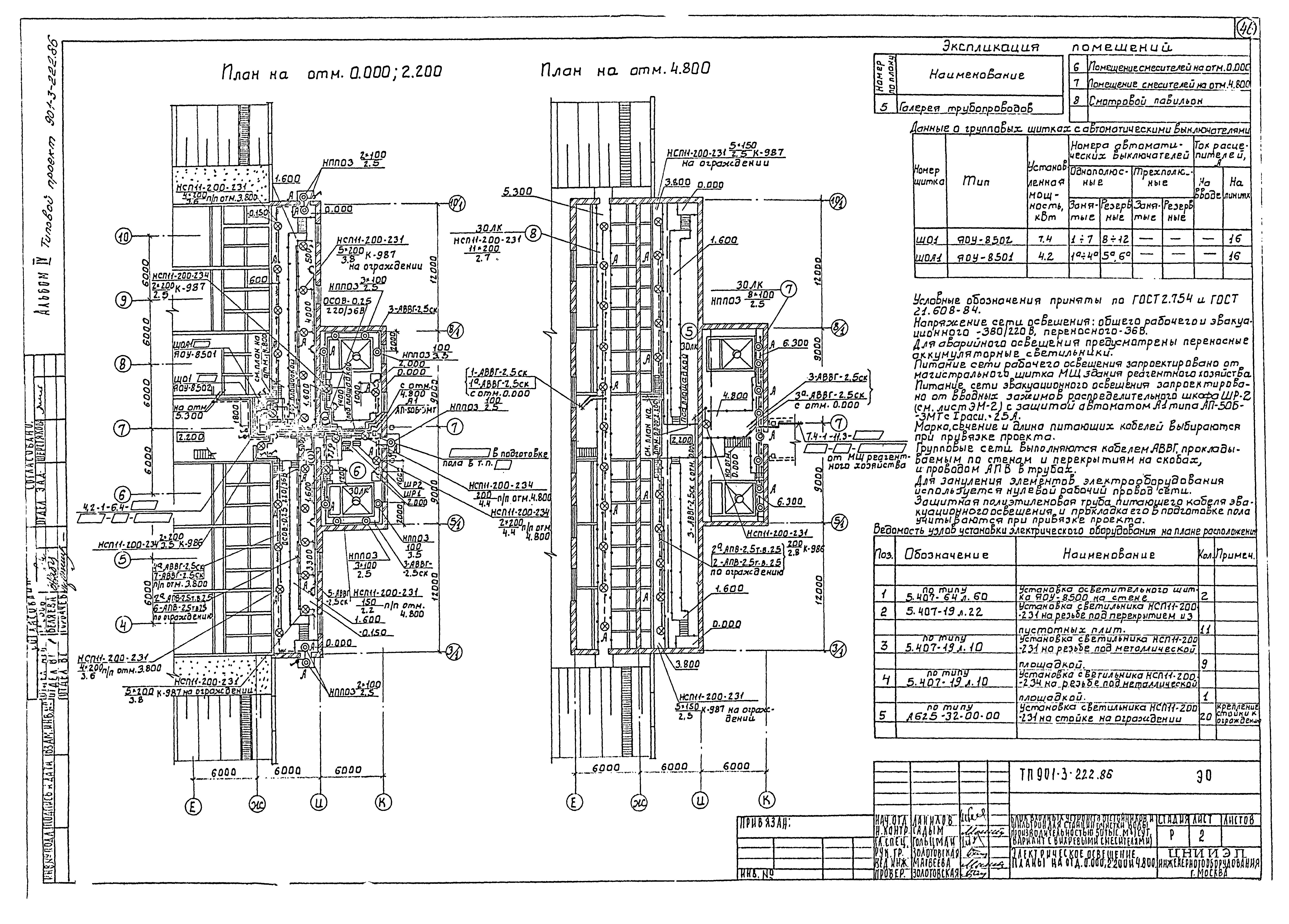 Типовой проект 901-3-222.86