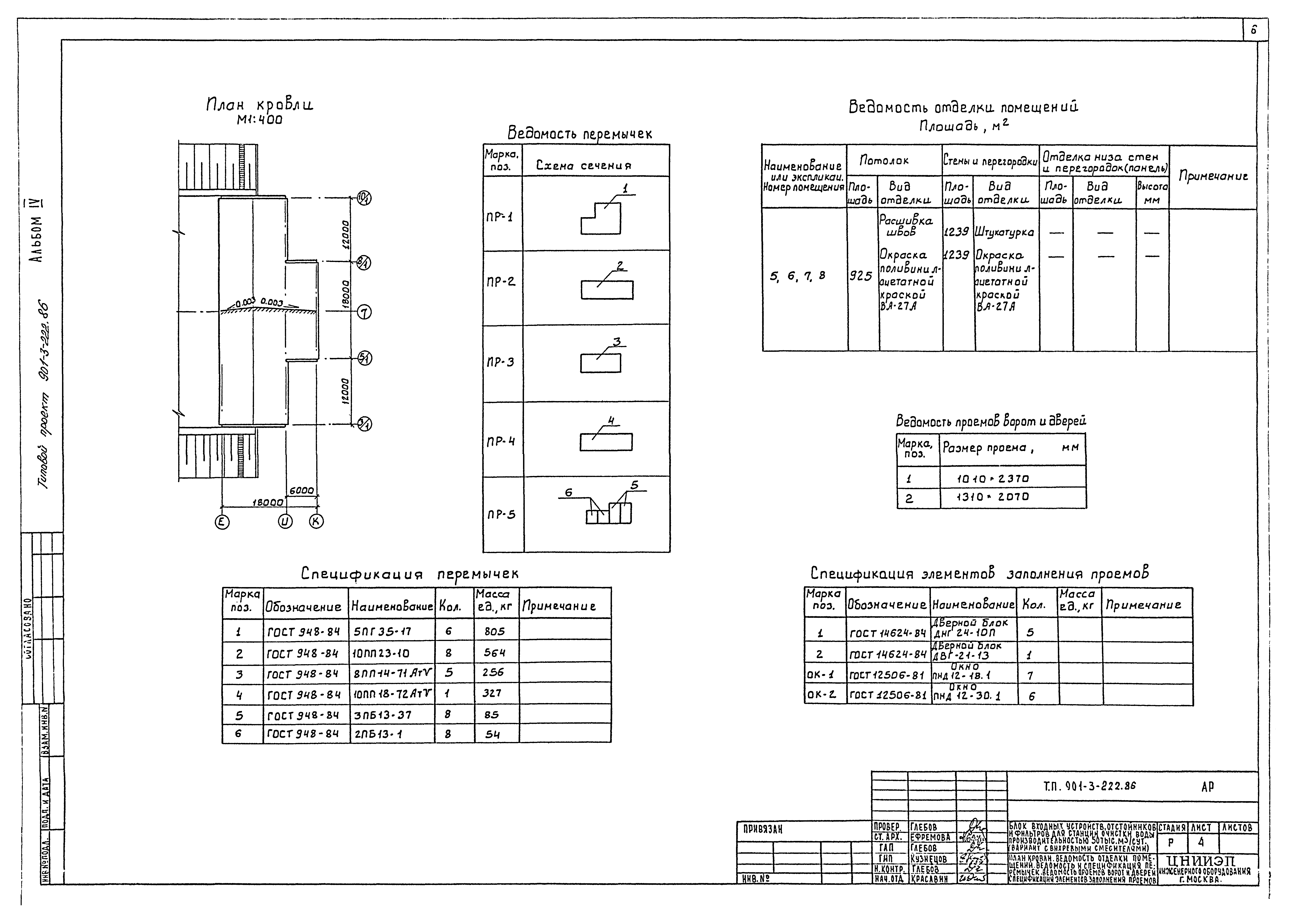 Типовой проект 901-3-222.86