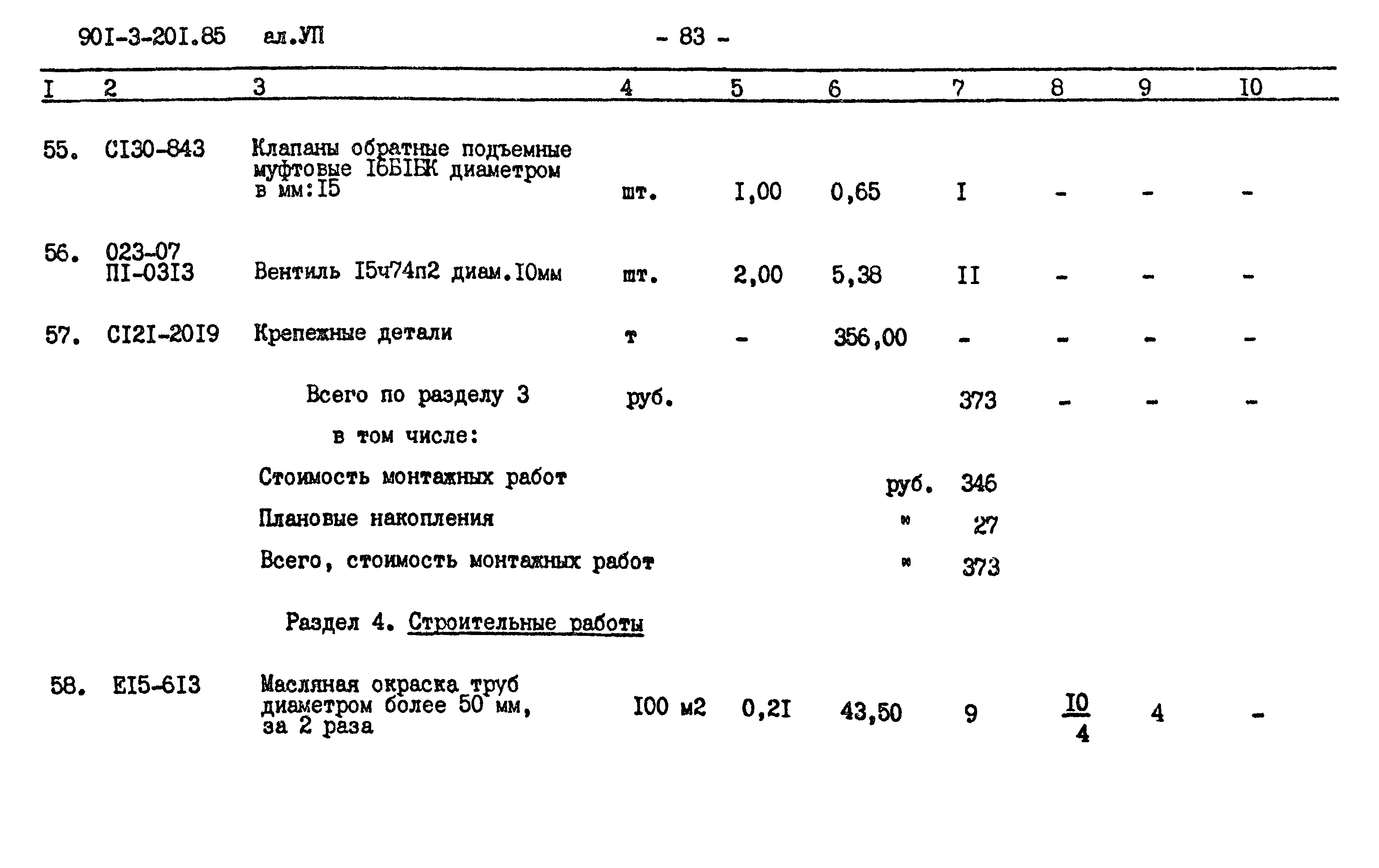 Типовой проект 901-3-201.85