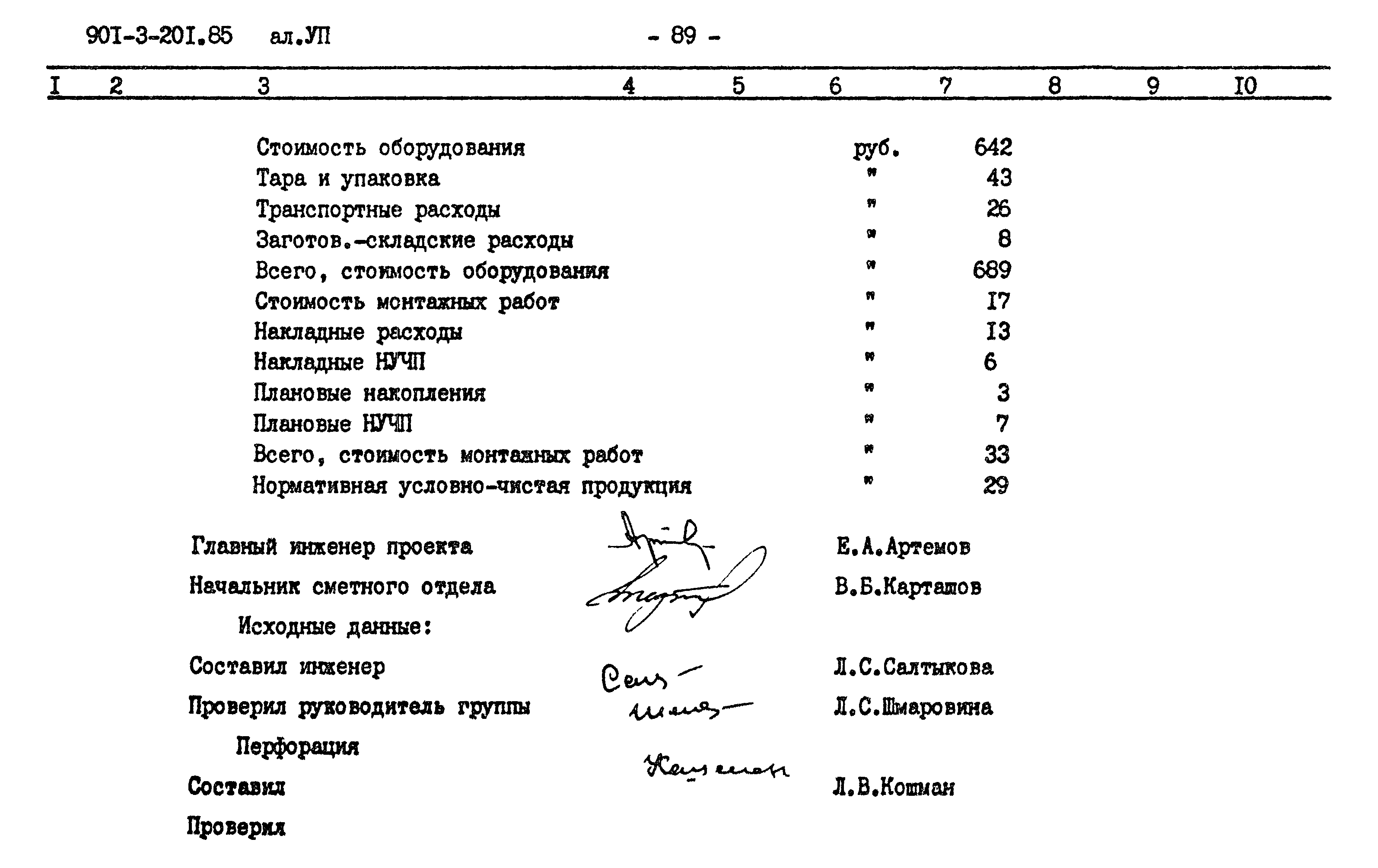 Типовой проект 901-3-201.85