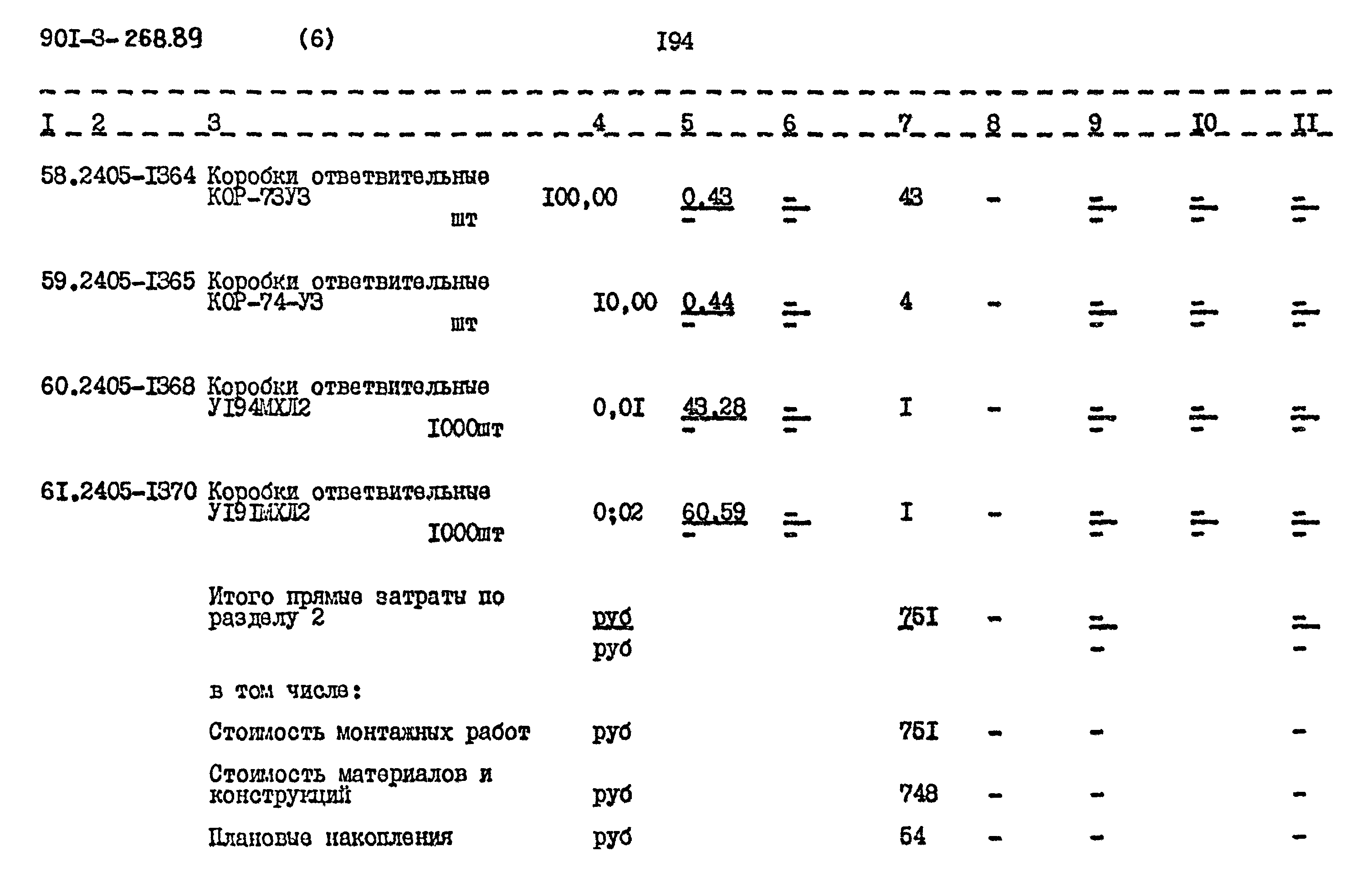 Типовой проект 901-3-268.89