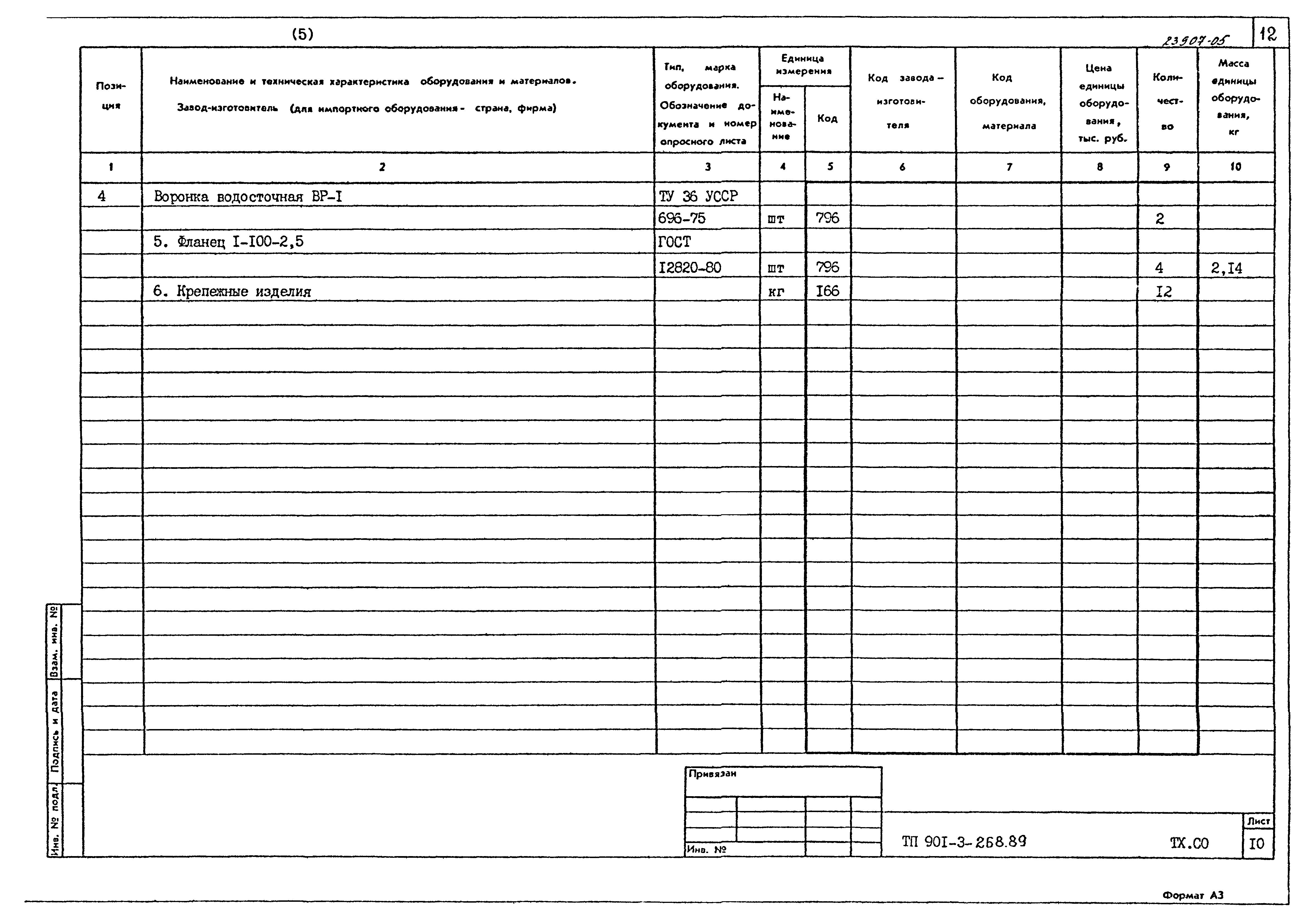 Типовой проект 901-3-268.89