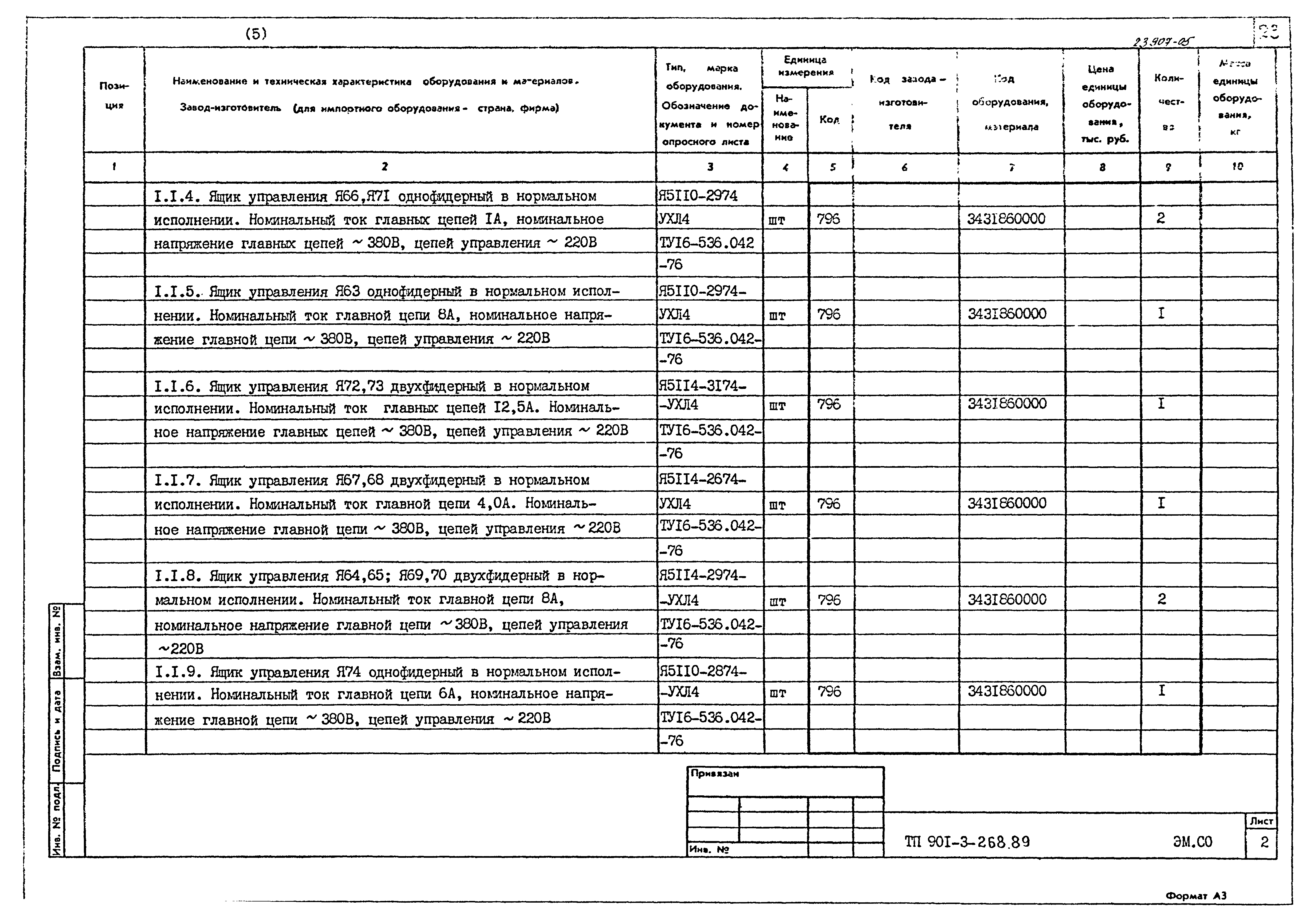 Типовой проект 901-3-268.89