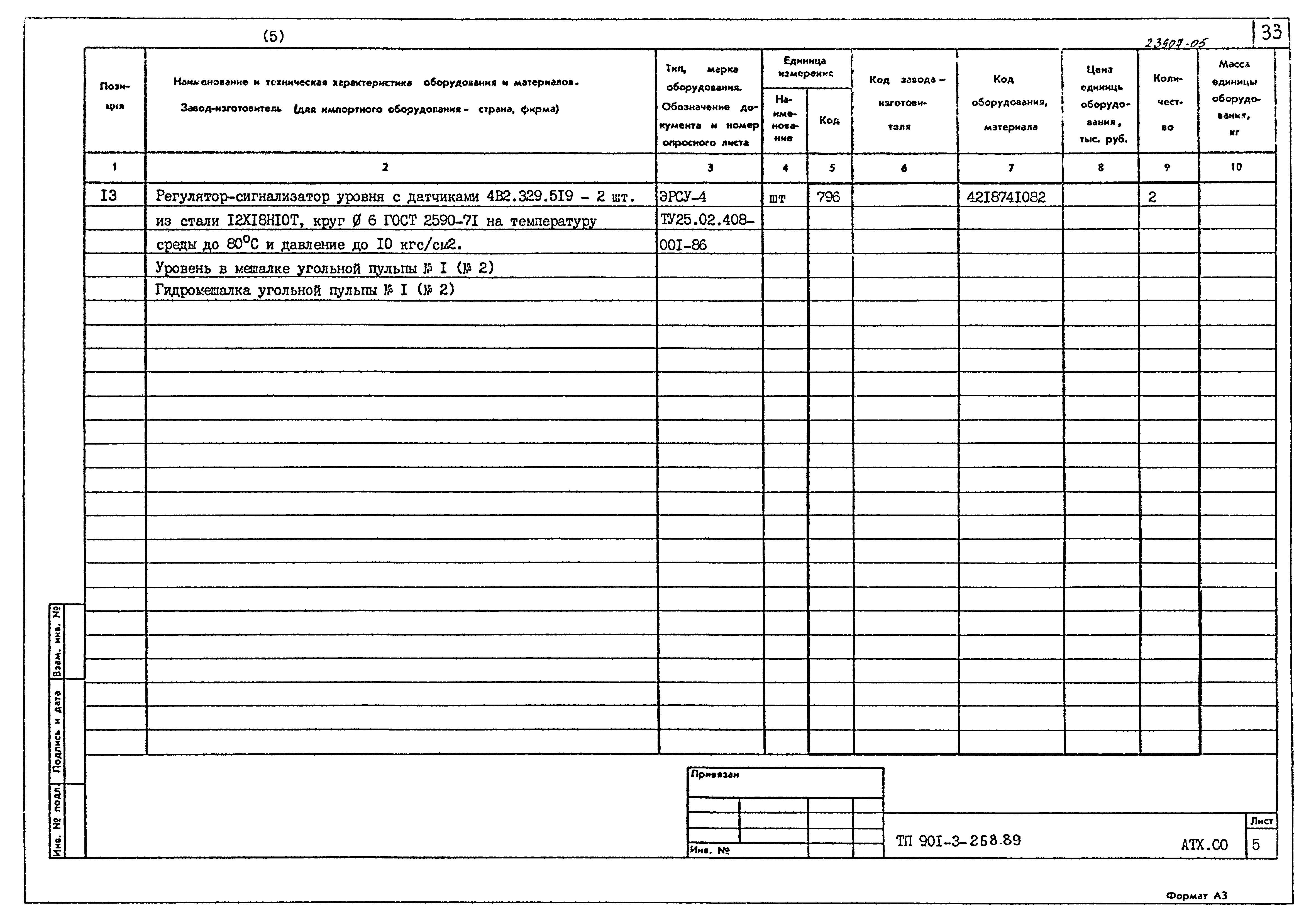 Типовой проект 901-3-268.89