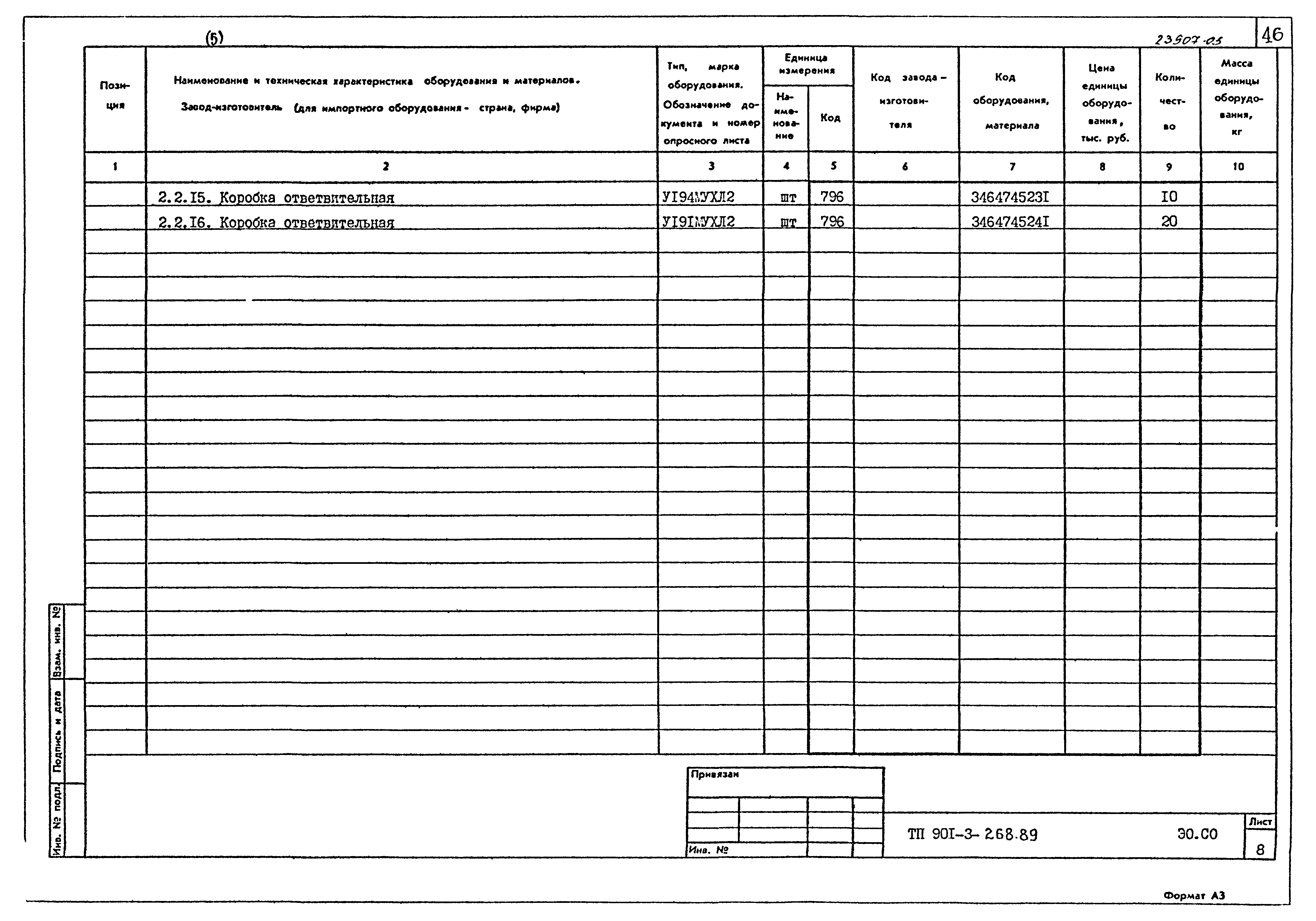 Типовой проект 901-3-268.89