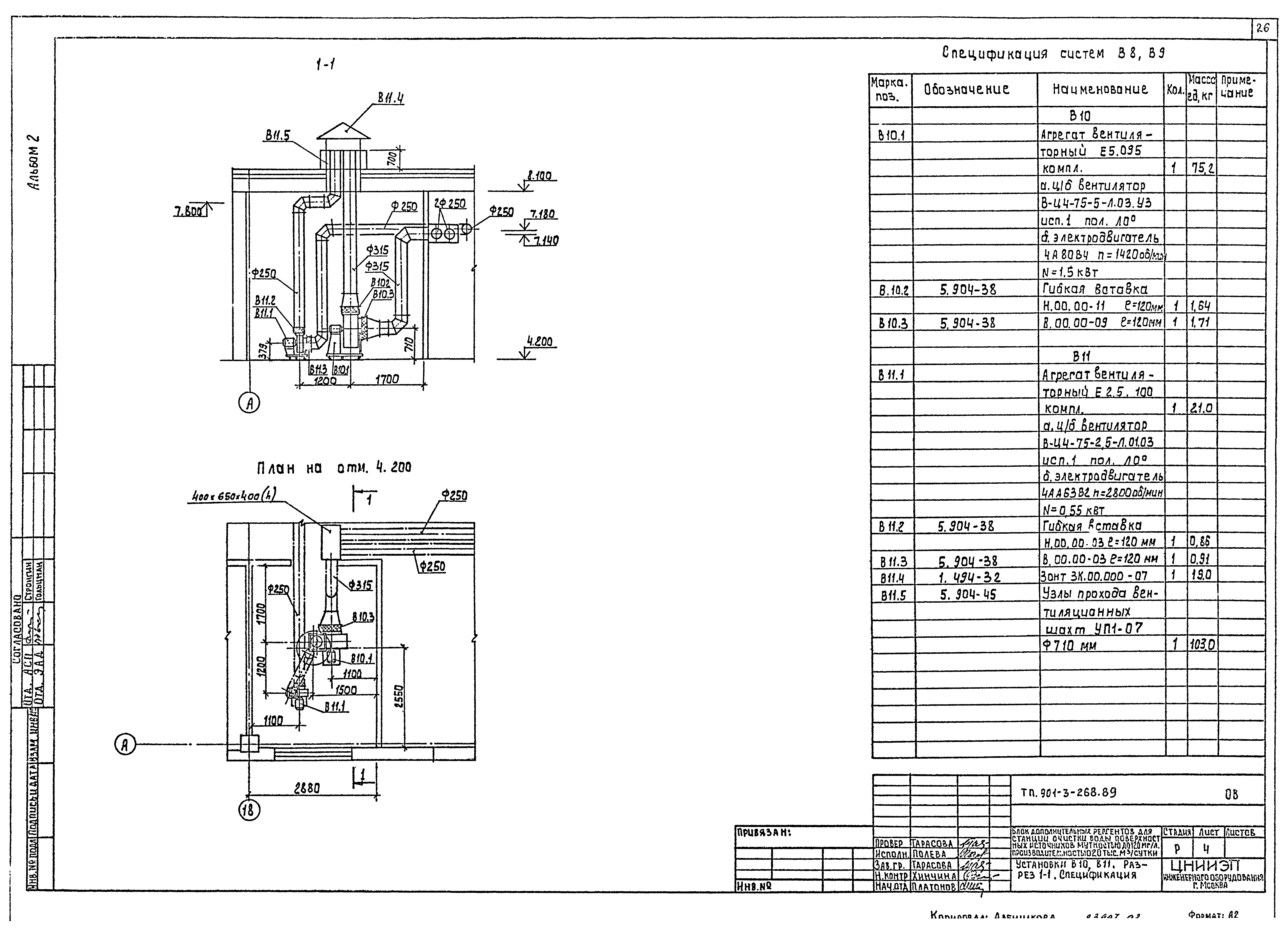 Типовой проект 901-3-268.89