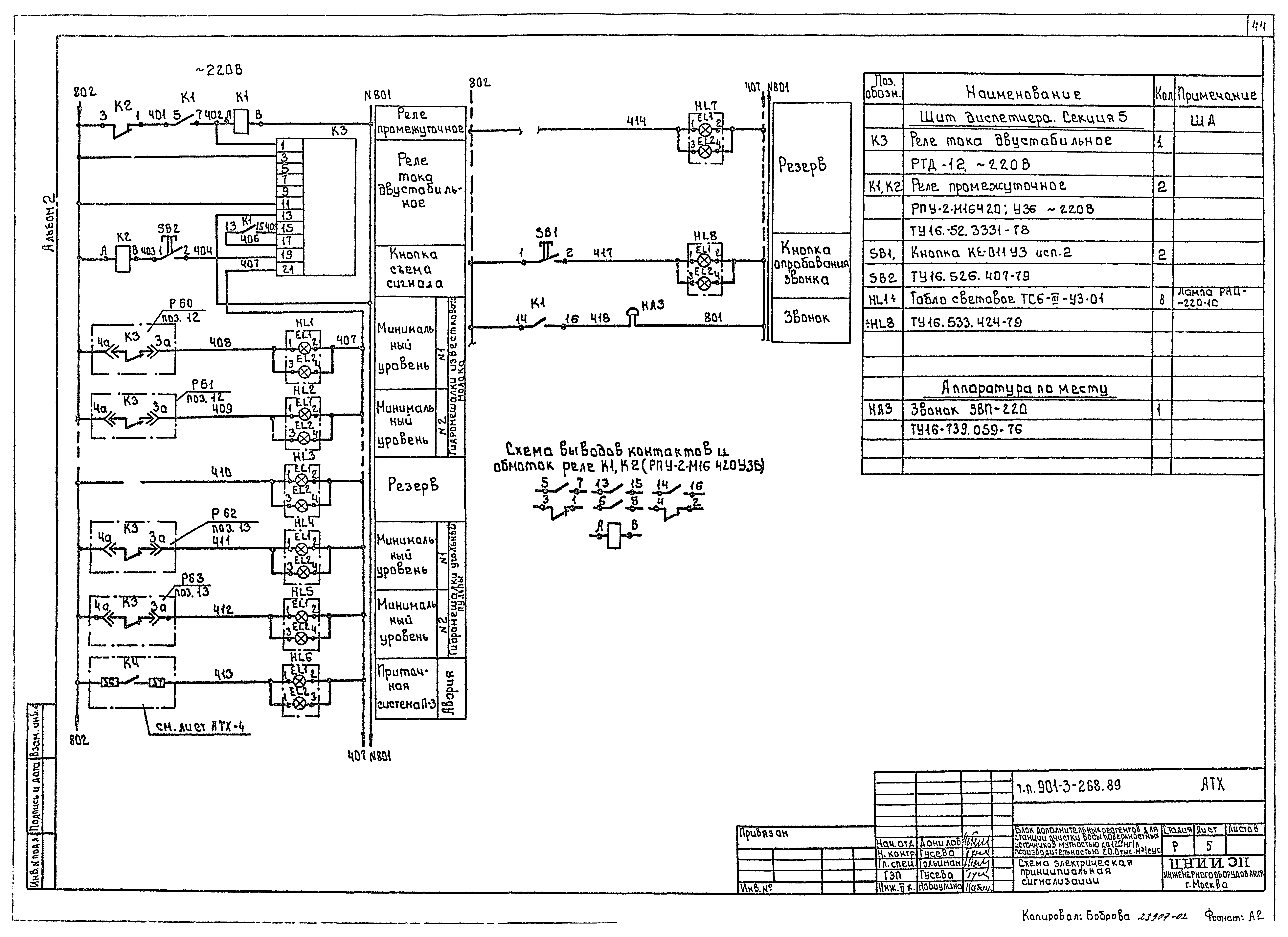 Типовой проект 901-3-268.89