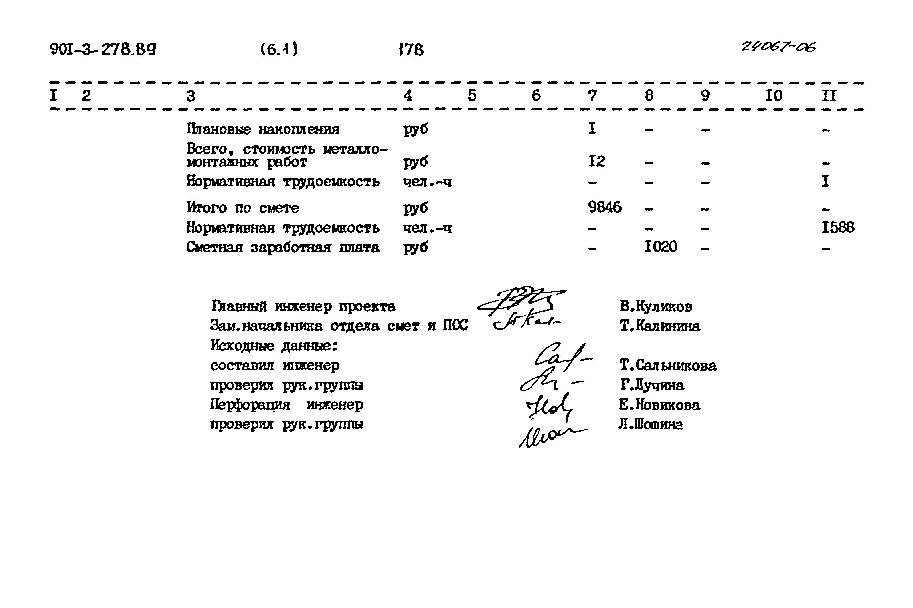 Типовой проект 901-3-278.89
