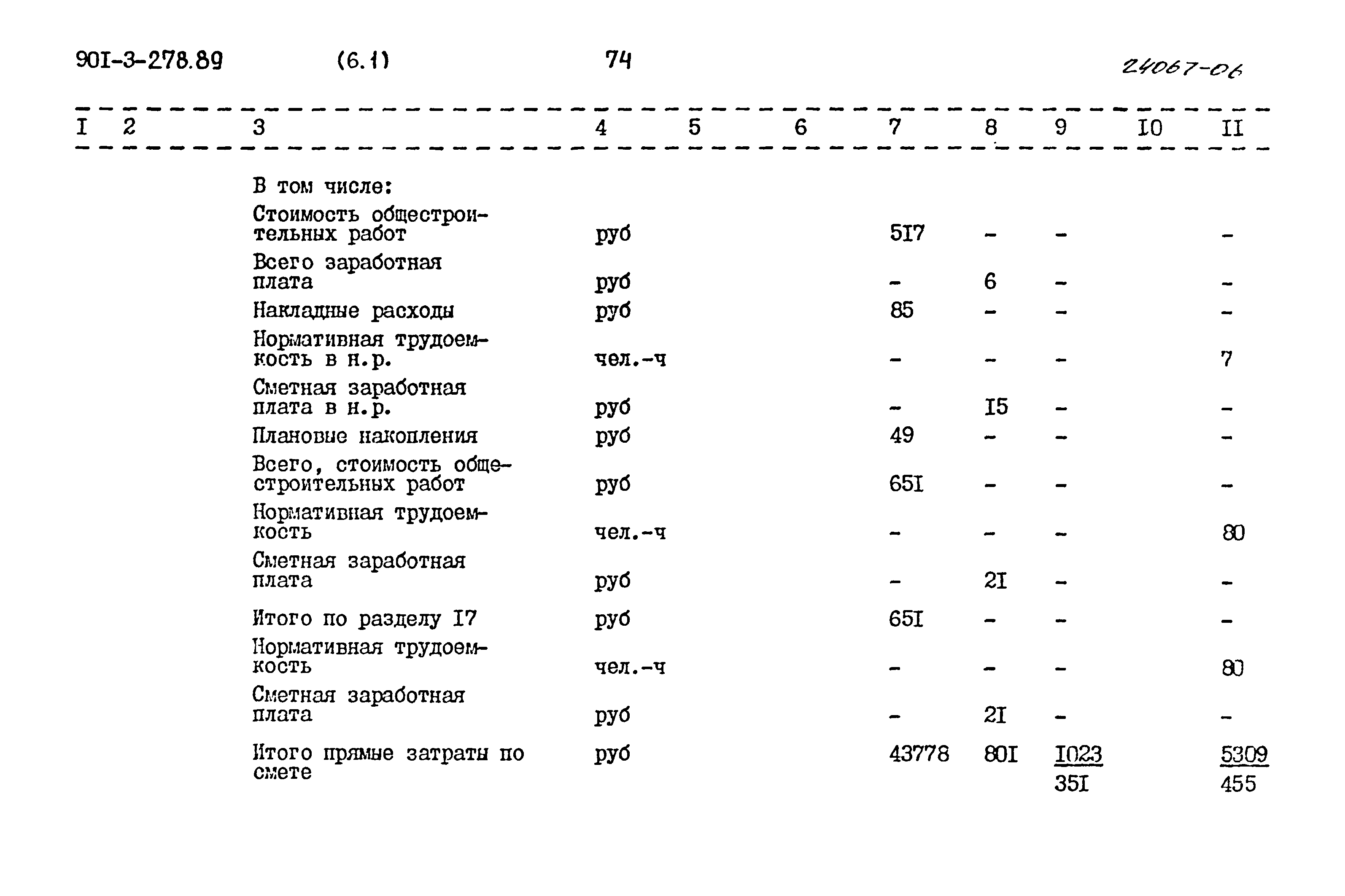 Типовой проект 901-3-278.89