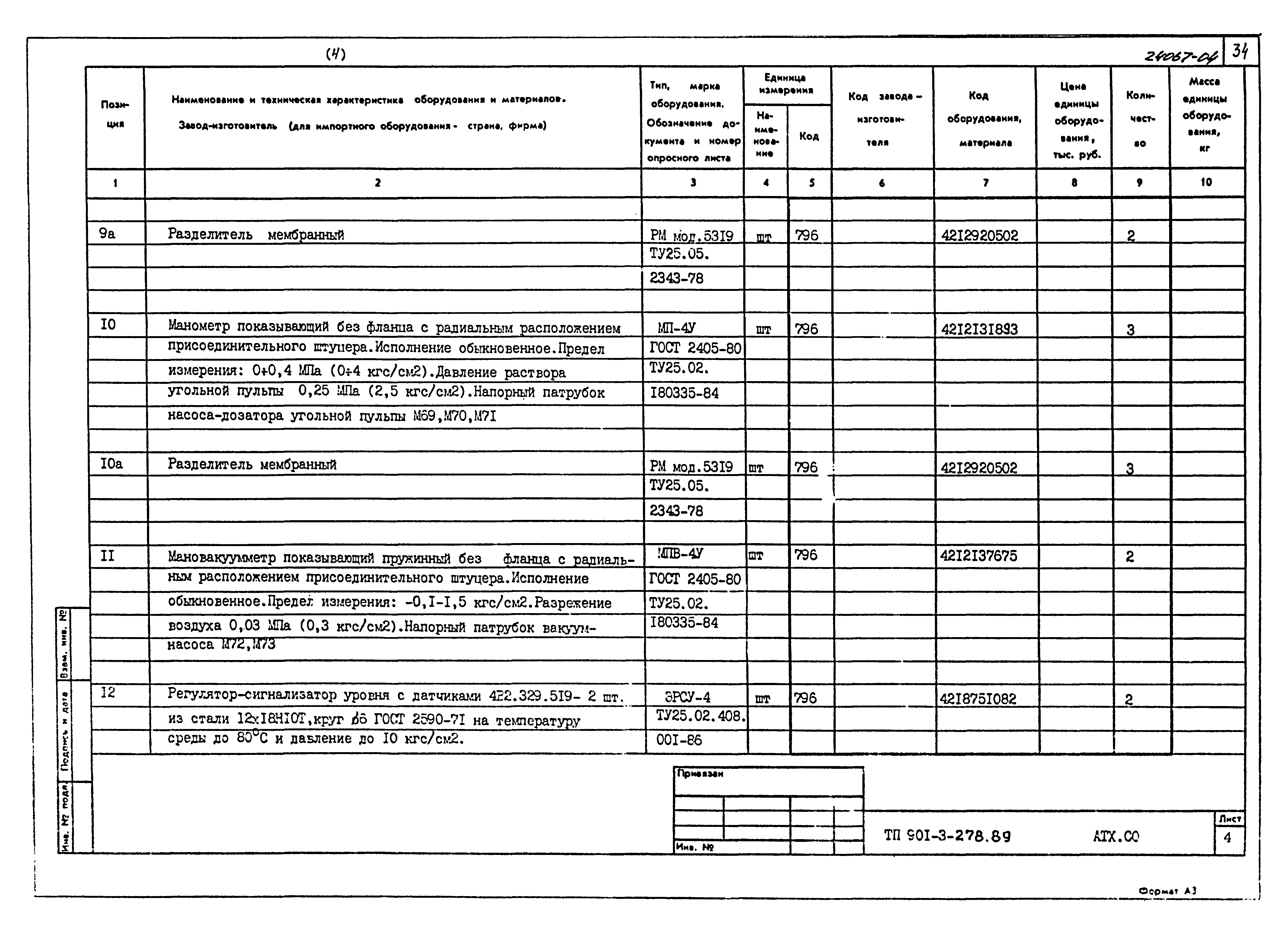 Типовой проект 901-3-278.89