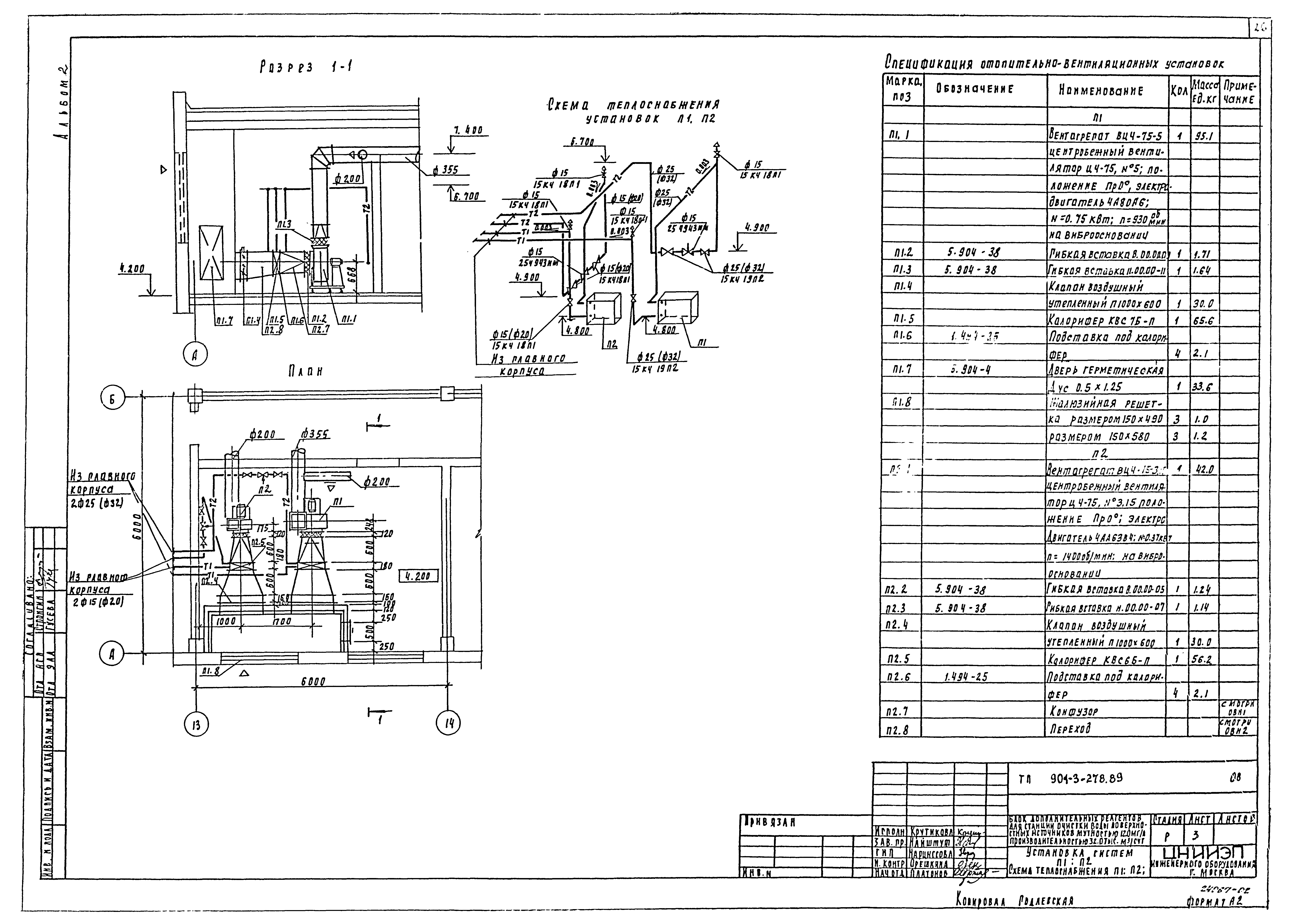 Типовой проект 901-3-278.89